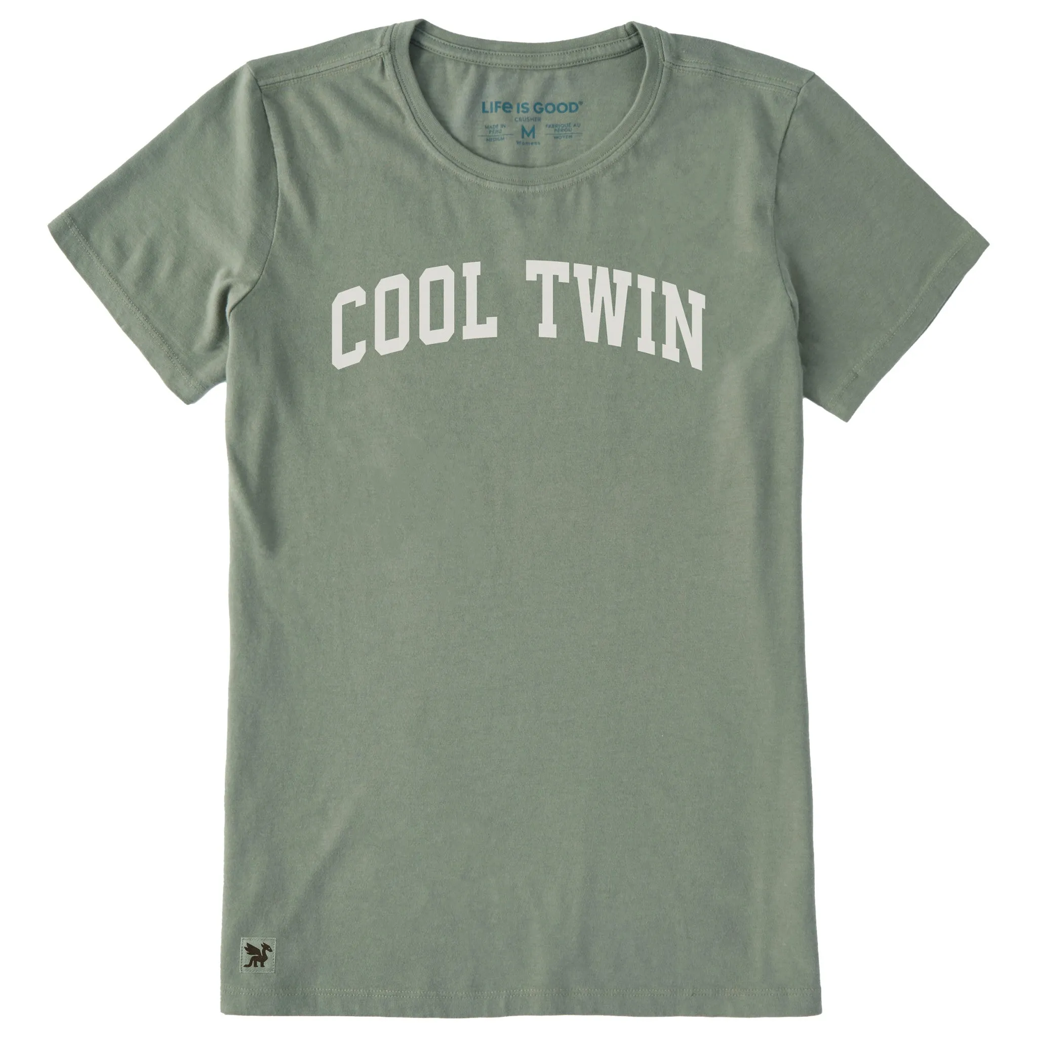 Women's Cool Twin Arch Short Sleeve Crusher Tee sold by Life is Good