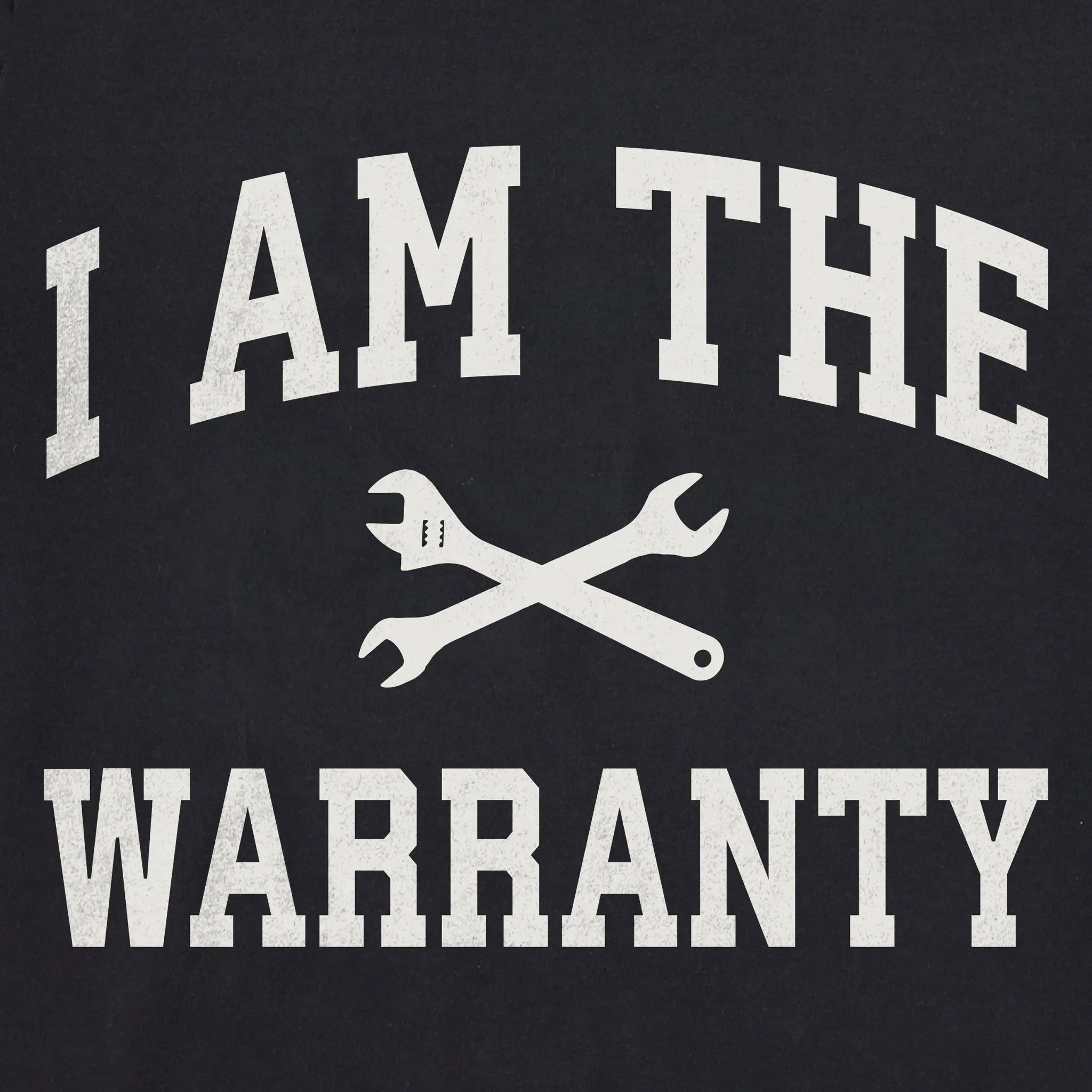 Men's I Am the Warranty Arch Simply True Fleece Crew sold by Life is Good product image thumbnail 2