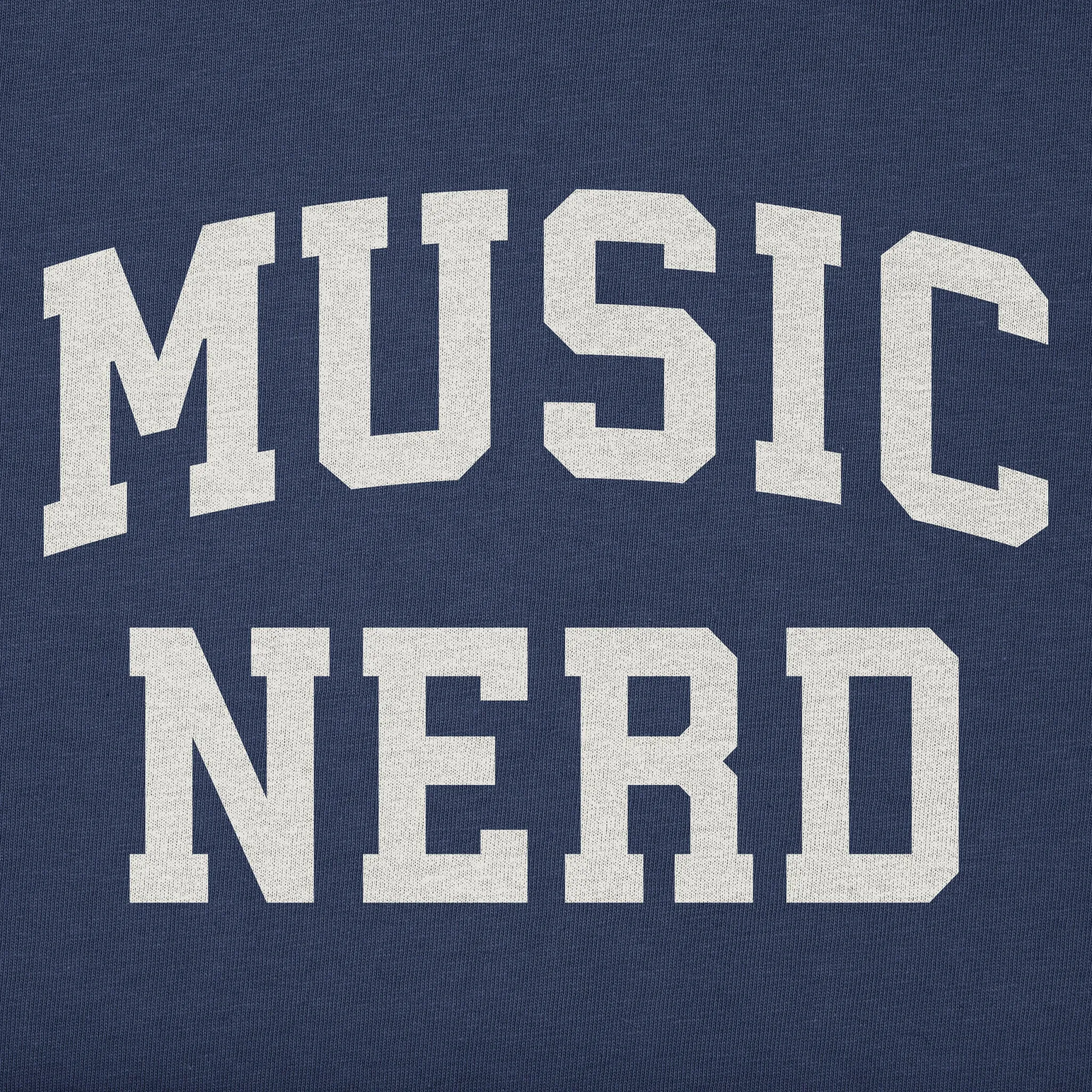 Men's Music Nerd Arch Long Sleeve Crusher Tee sold by Life is Good product image thumbnail 2