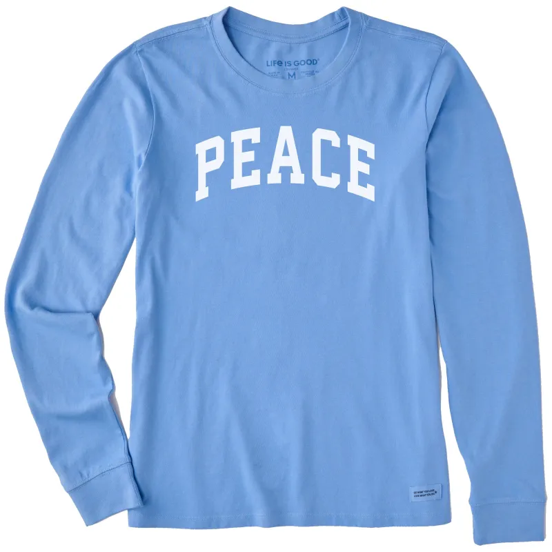 Women's Peace Arch Long Sleeve Crusher Tee sold by Life is Good