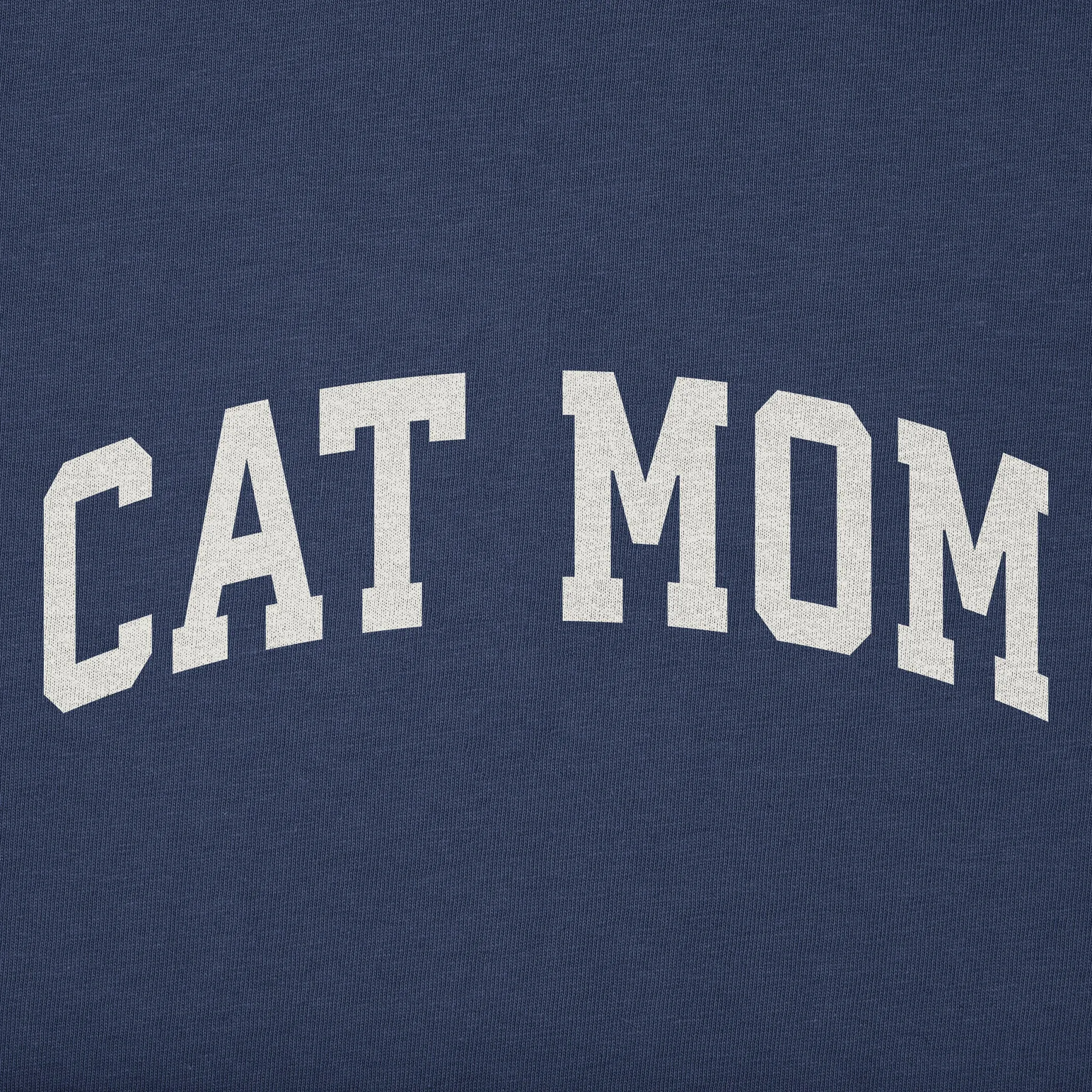 Women's Cat Mom Arch Simply True Fleece Hoodie sold by Life is Good product image thumbnail 2