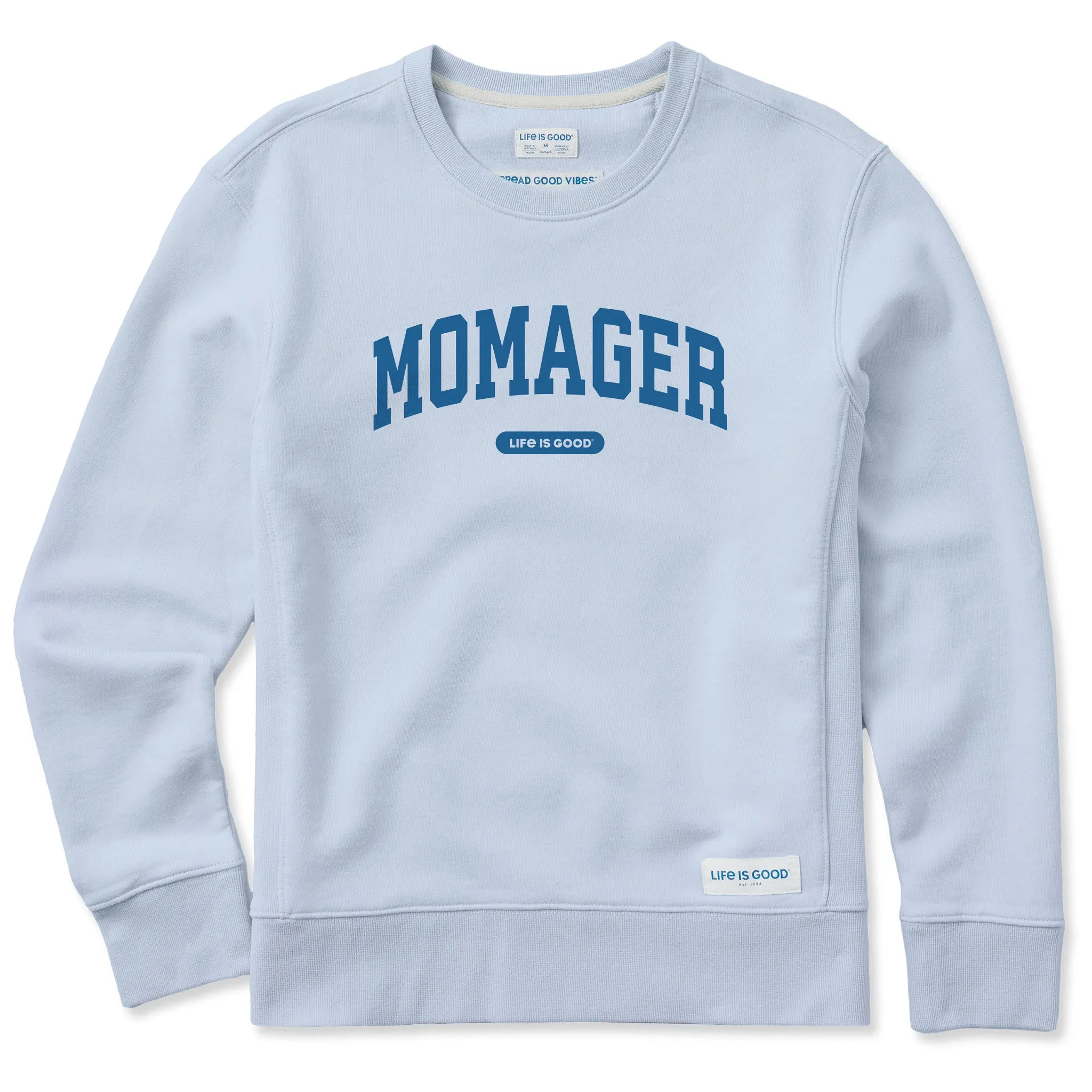 Women's Momager Arch Simply True Fleece Crew sold by Life is Good product image thumbnail 3