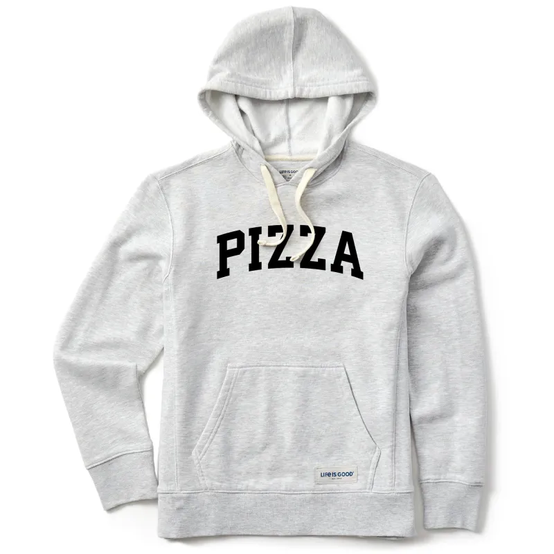 Women's Pizza Arch Simply True Fleece Hoodie sold by Life is Good