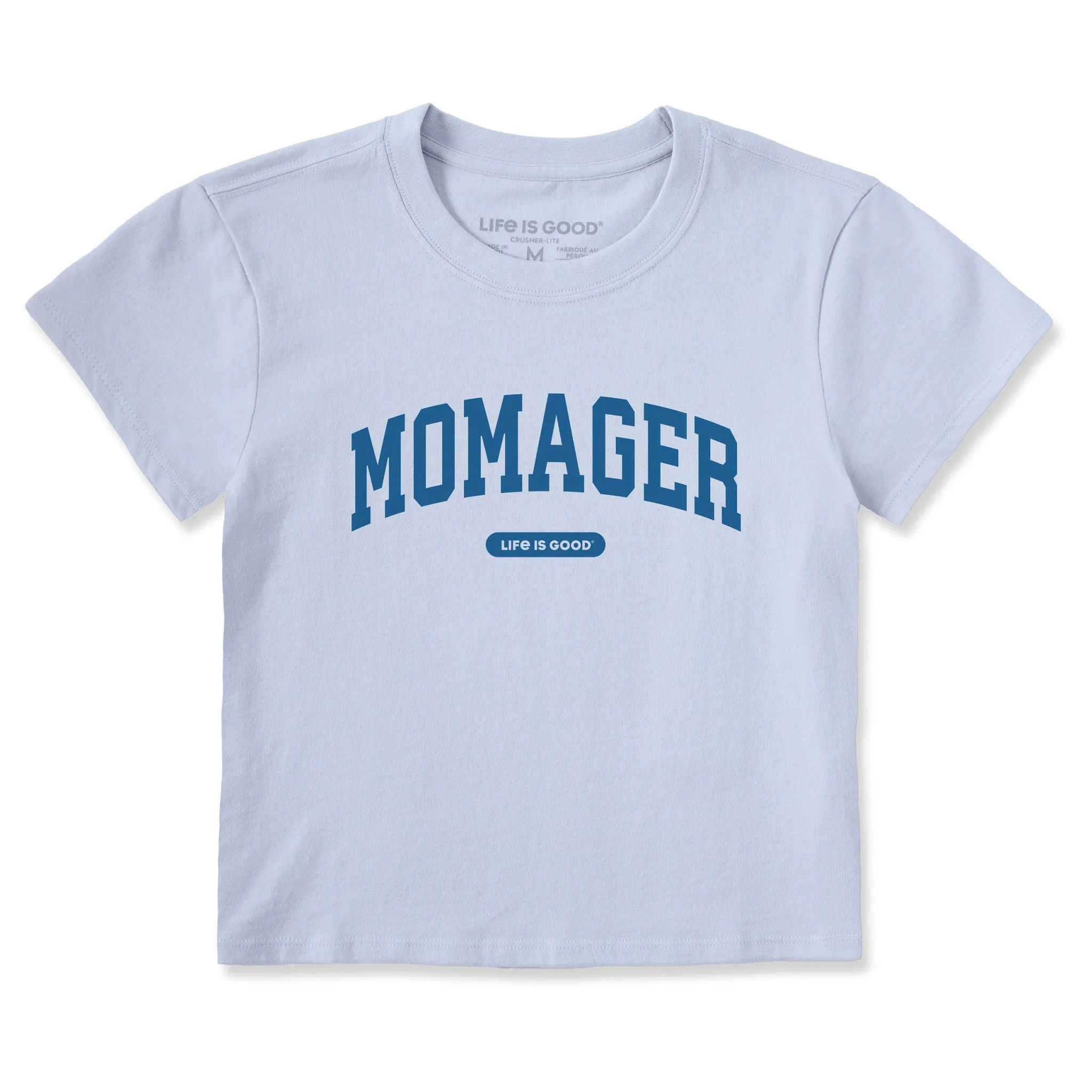 Women's Momager Arch Crusher-LITE Shrunken Tee sold by Life is Good