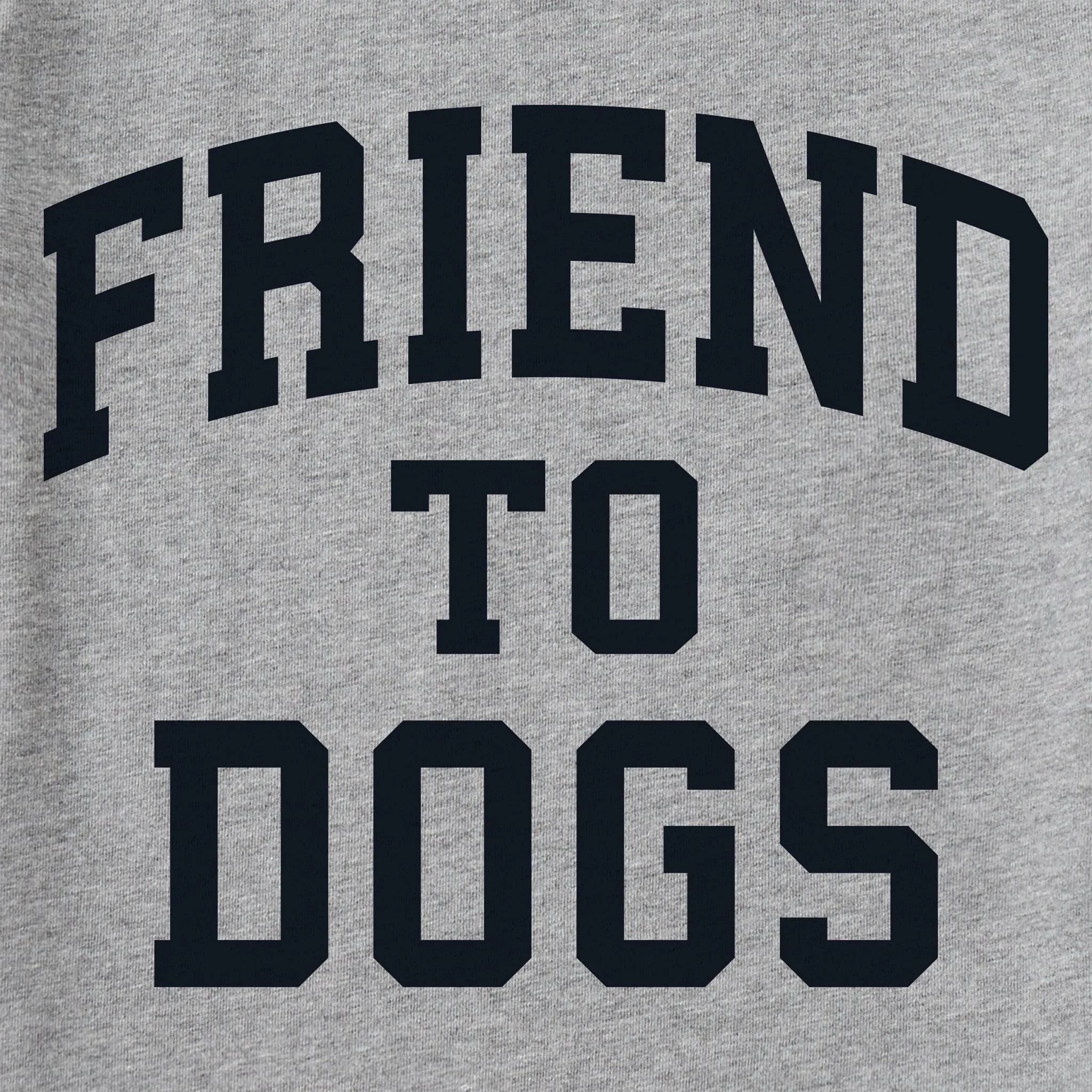 Men's Friend to Dogs Arch Long Sleeve Crusher Tee sold by Life is Good product image thumbnail 2