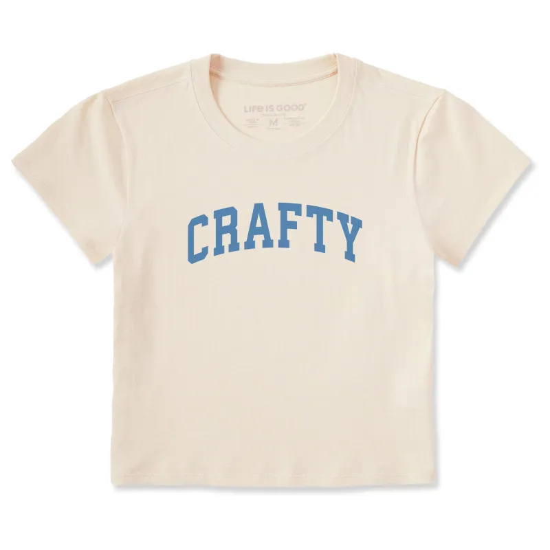 Women's Crafty Arch Crusher-LITE Shrunken Tee sold by Life is Good