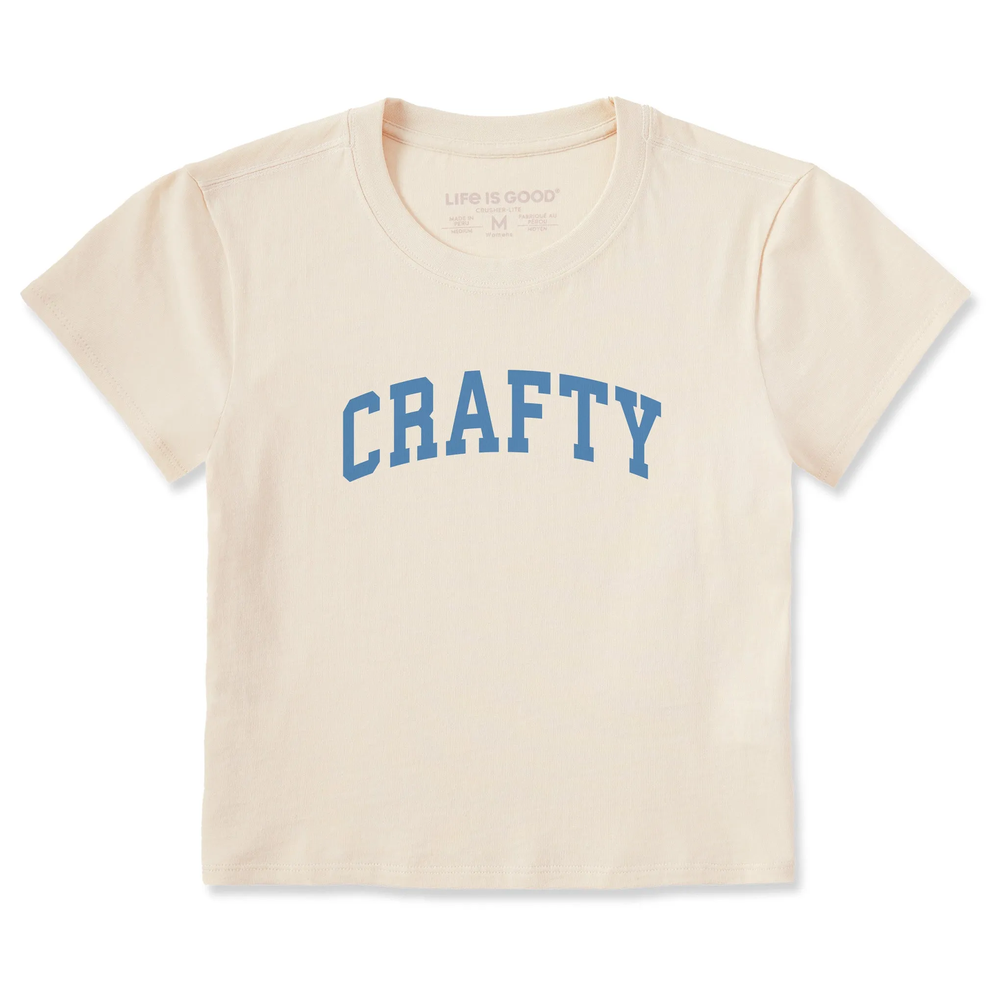 Women's Crafty Arch Crusher-LITE Shrunken Tee sold by Life is Good