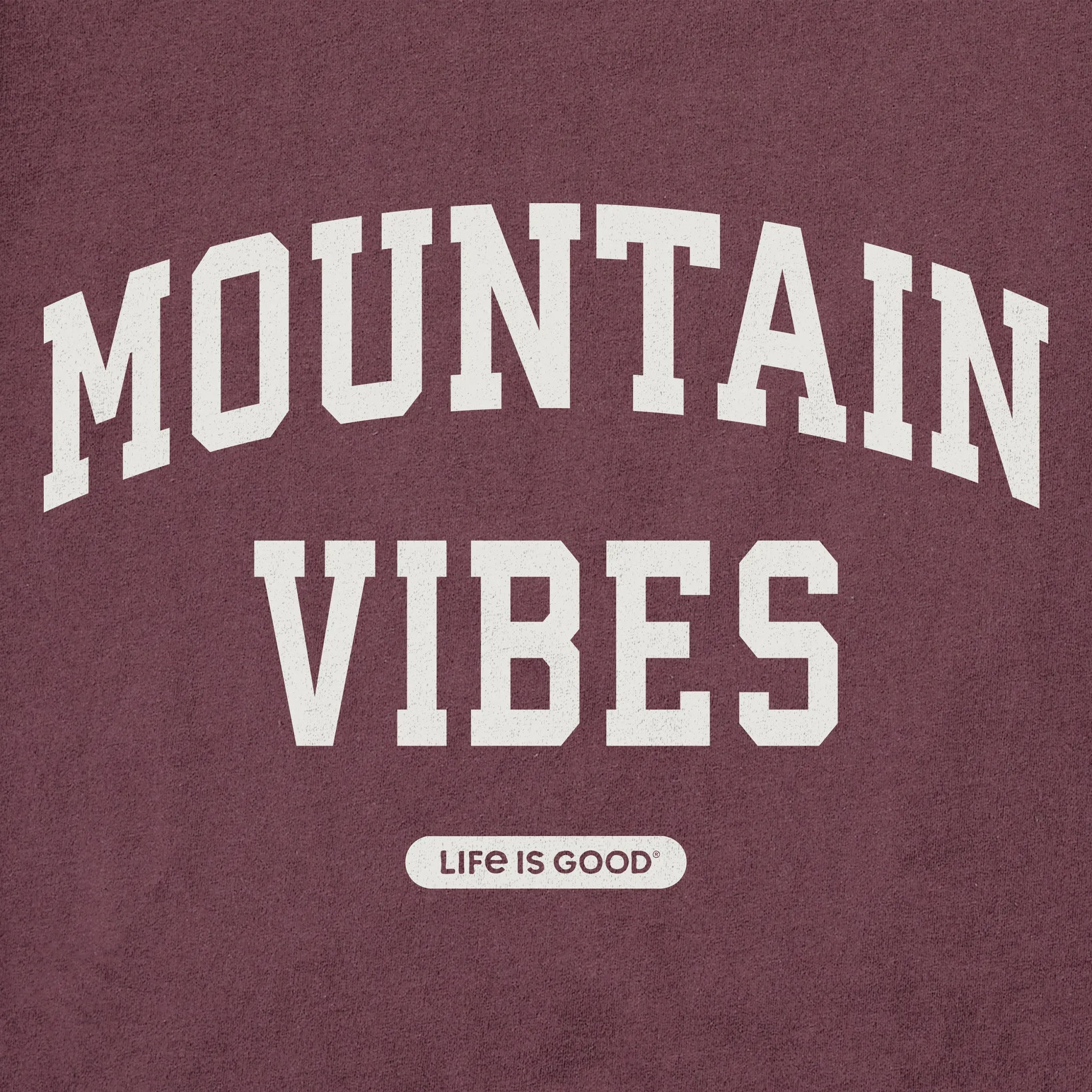 Women's Mountain Vibes Arch Long Sleeve Crusher Tee sold by Life is Good product image thumbnail 2