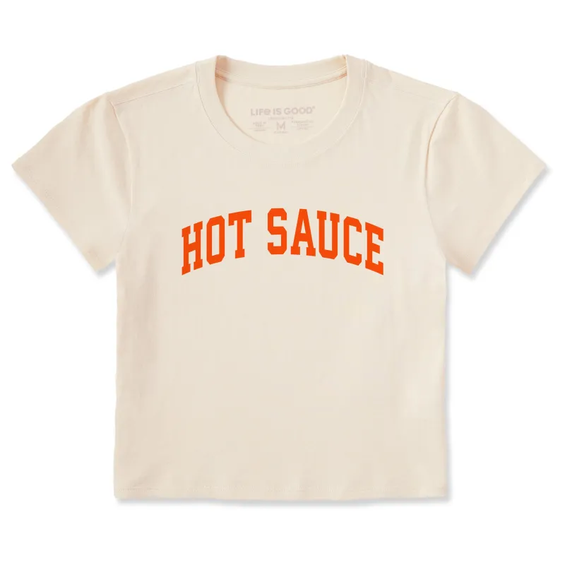 Women's Hot Sauce Arch Crusher-LITE Shrunken Tee sold by Life is Good