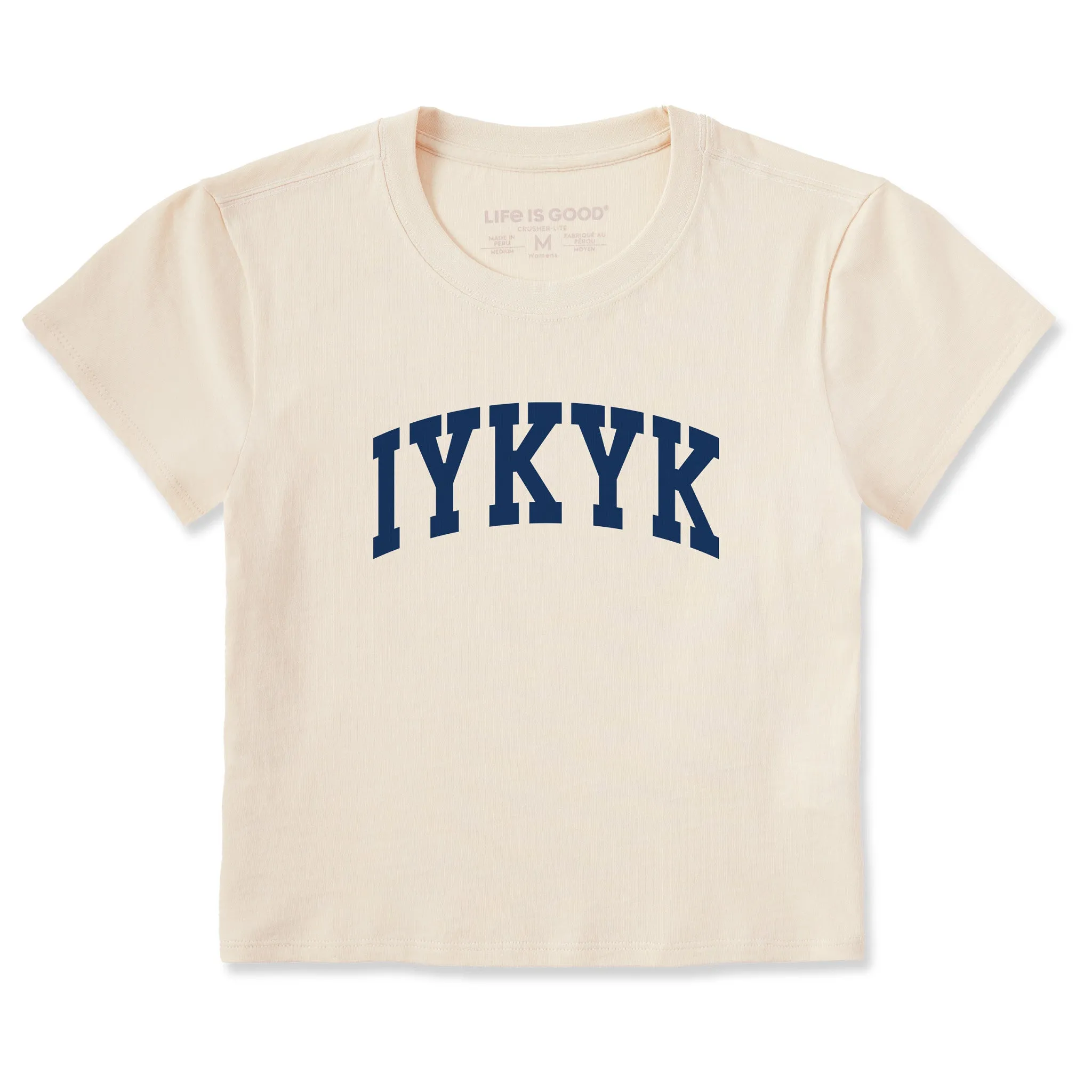 Women's IYKYK Arch Crusher-LITE Shrunken Tee sold by Life is Good