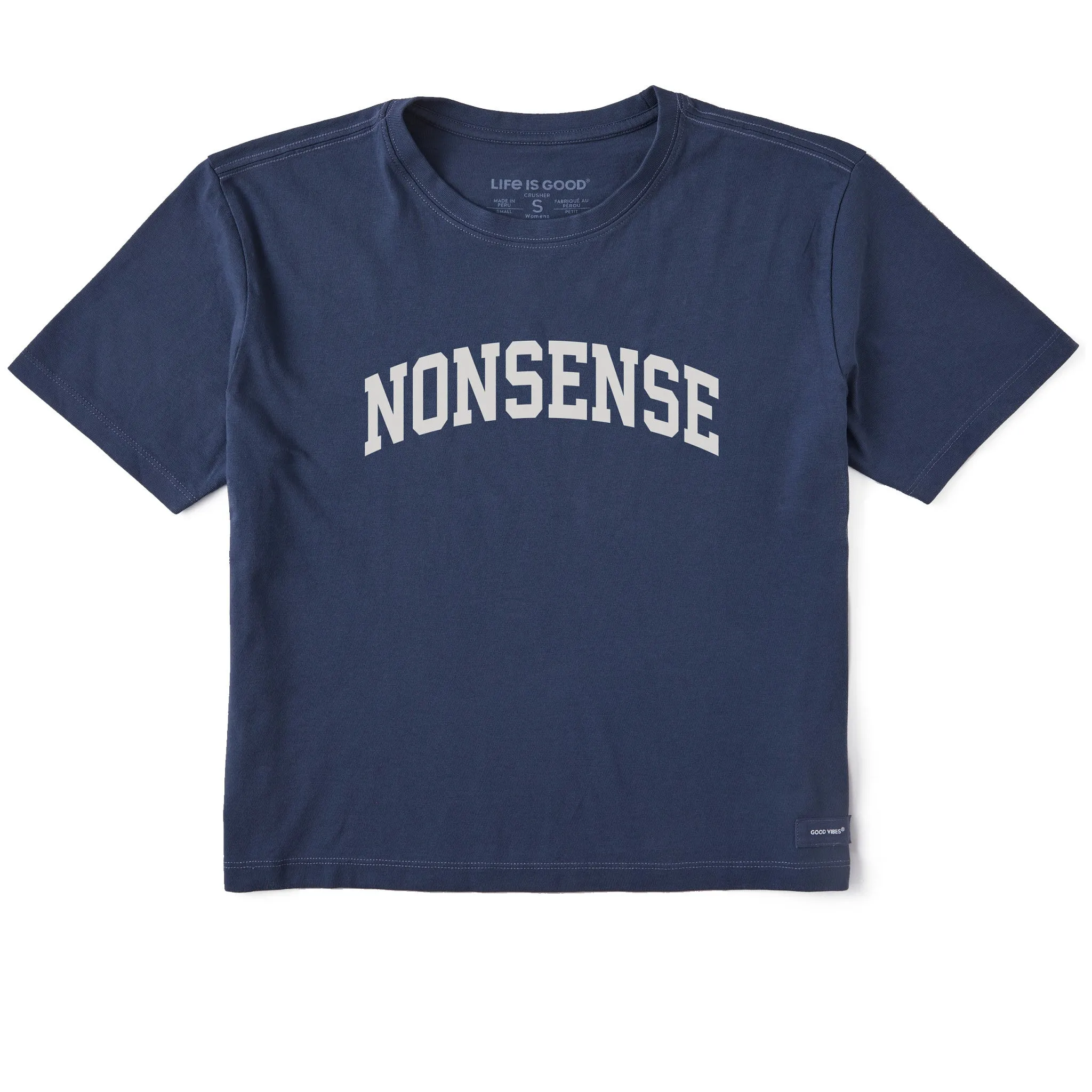 Women's Nonsense Arch Short Sleeve Crusher Boxy Tee sold by Life is Good