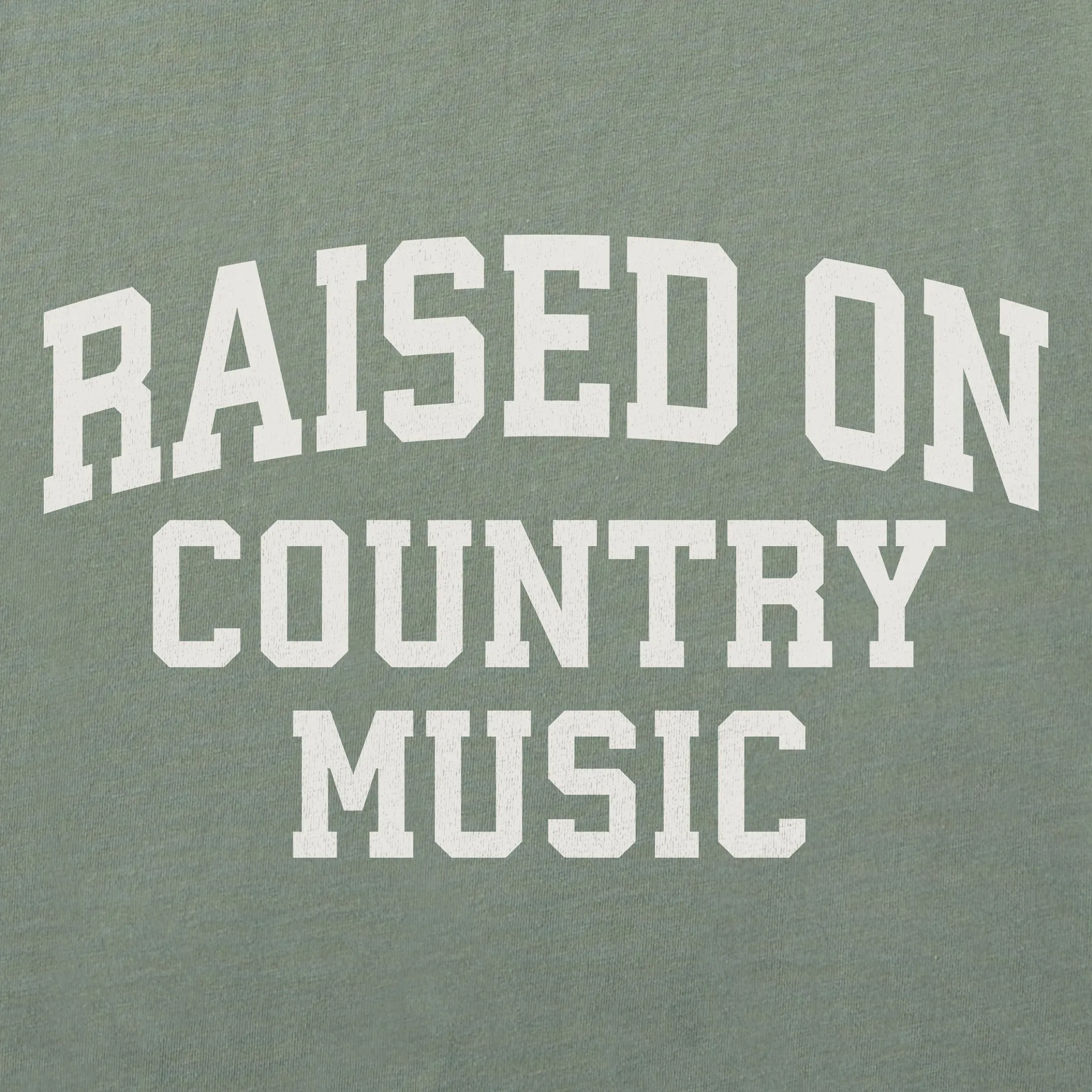 Women's Raised on Country Music Arch Short Sleeve Crusher Tee sold by Life is Good product image thumbnail 2