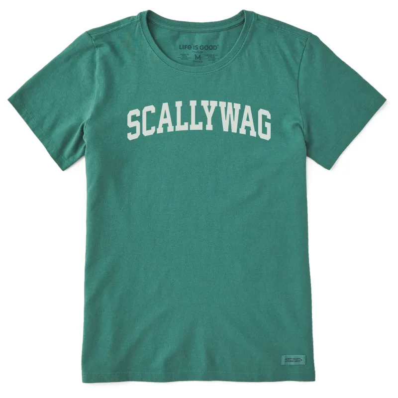Women's Scallywag Arch Short Sleeve Crusher Tee sold by Life is Good