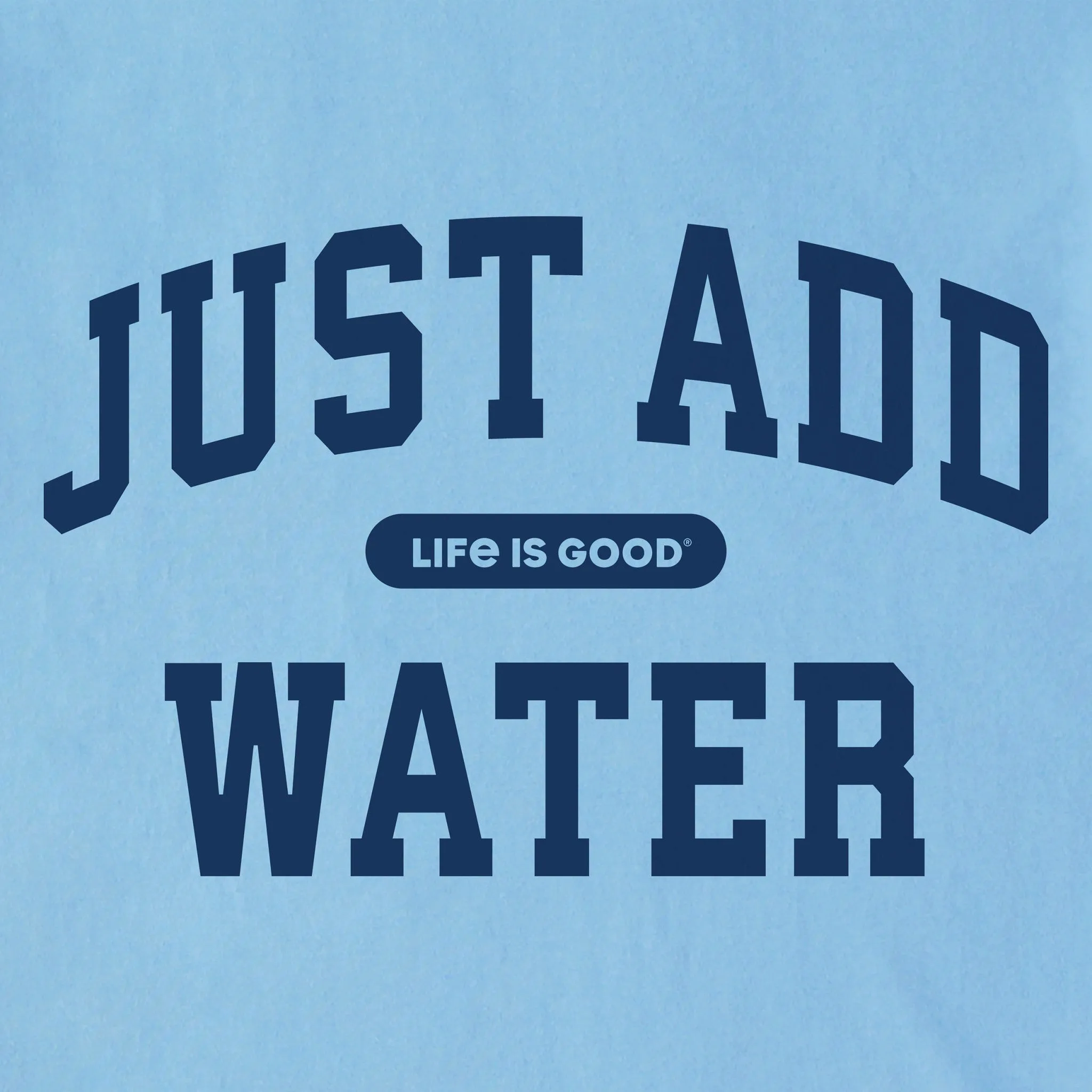 Men's Just Add Water Arch Short Sleeve Crusher Tee sold by Life is Good product image thumbnail 2
