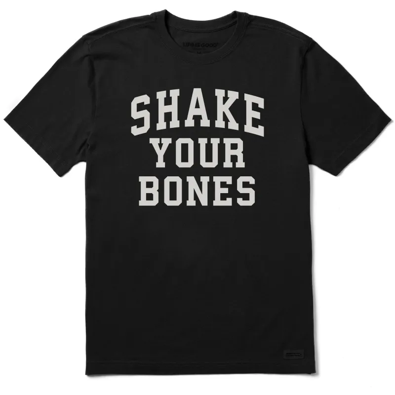 Men's Shake Your Bones Arch Short Sleeve Crusher Tee made by Life is Good