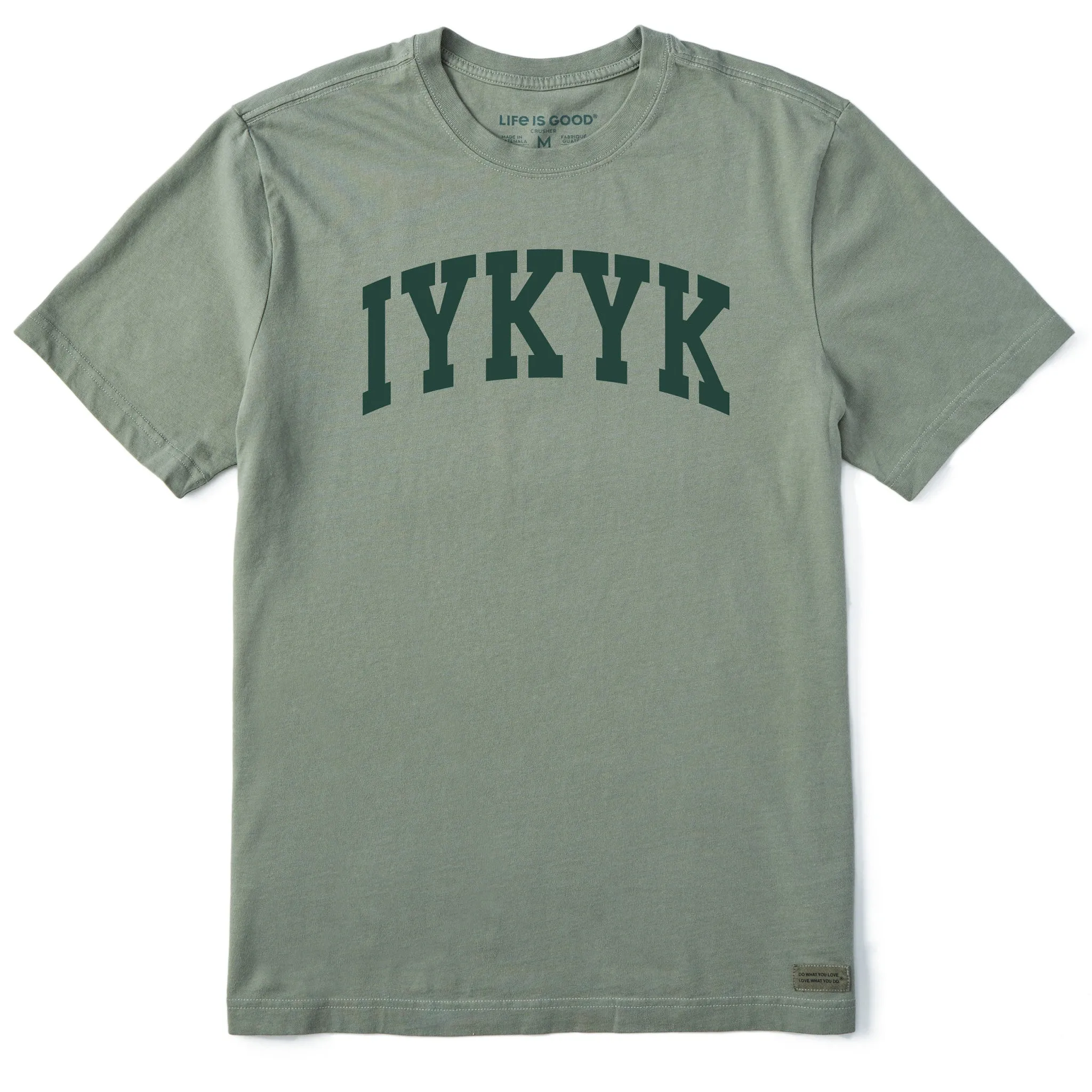 Men's IYKYK Arch Short Sleeve Crusher Tee sold by Life is Good