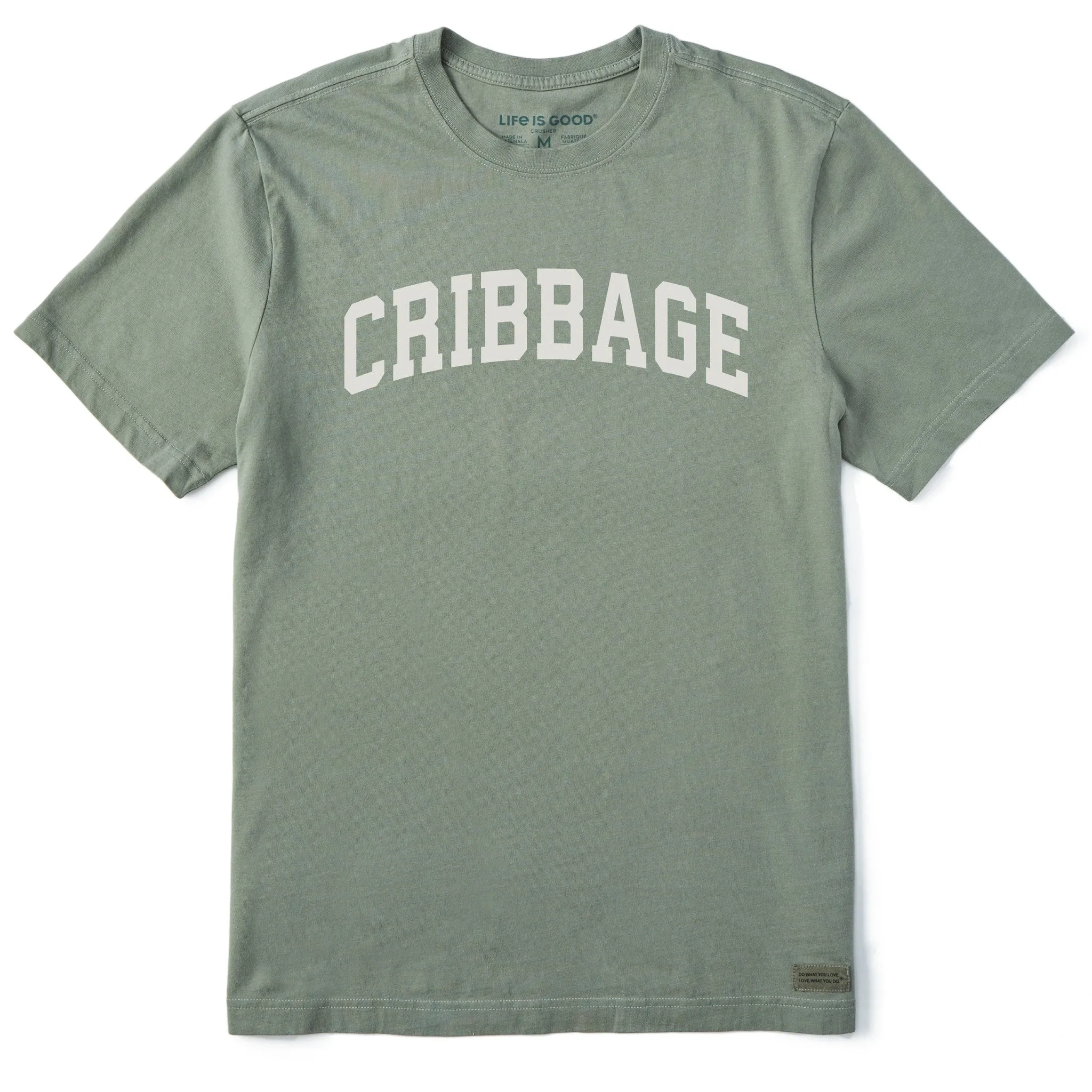 Men's Cribbage Arch Short Sleeve Crusher Tee sold by Life is Good