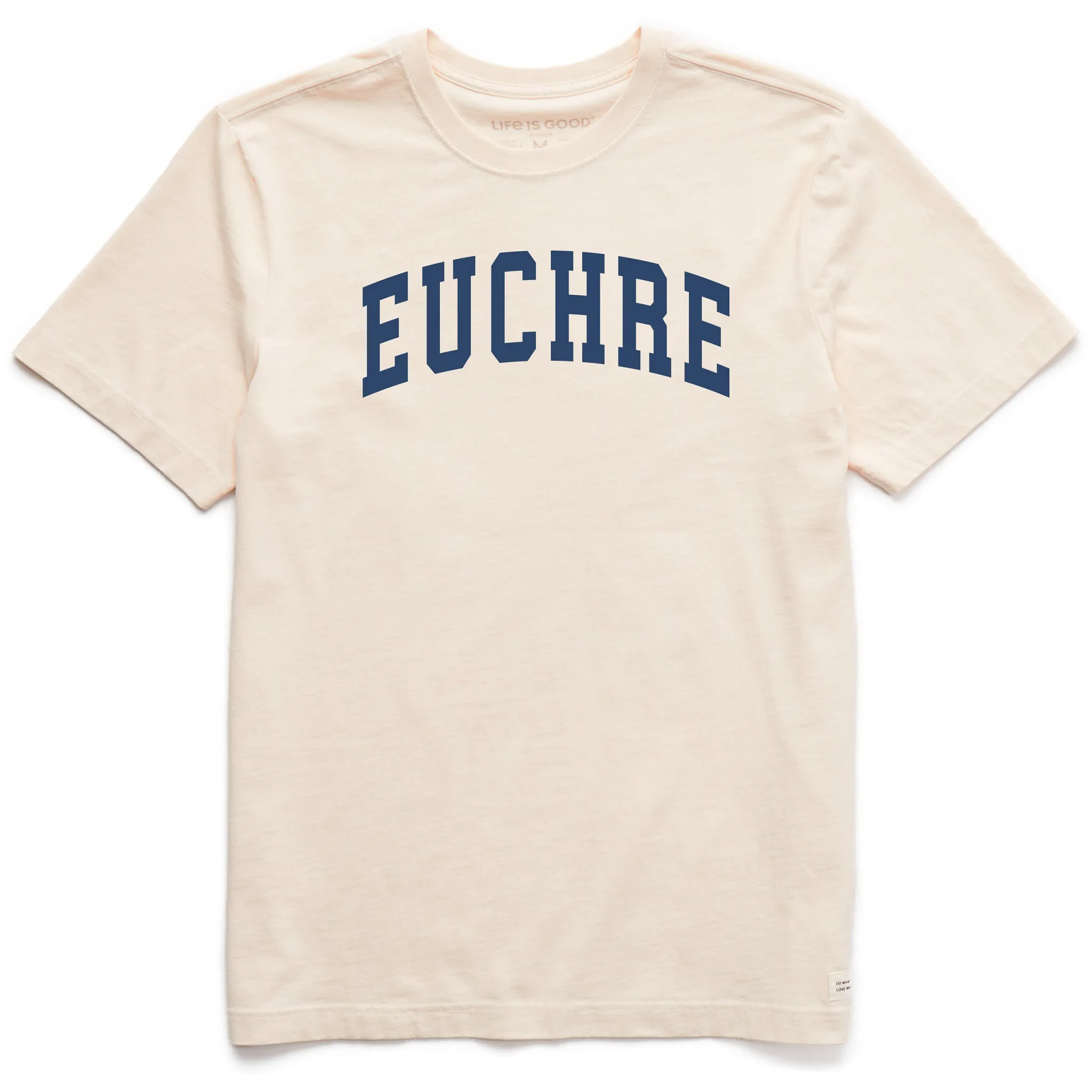 Men's Euchre Arch Short Sleeve Crusher Tee sold by Life is Good