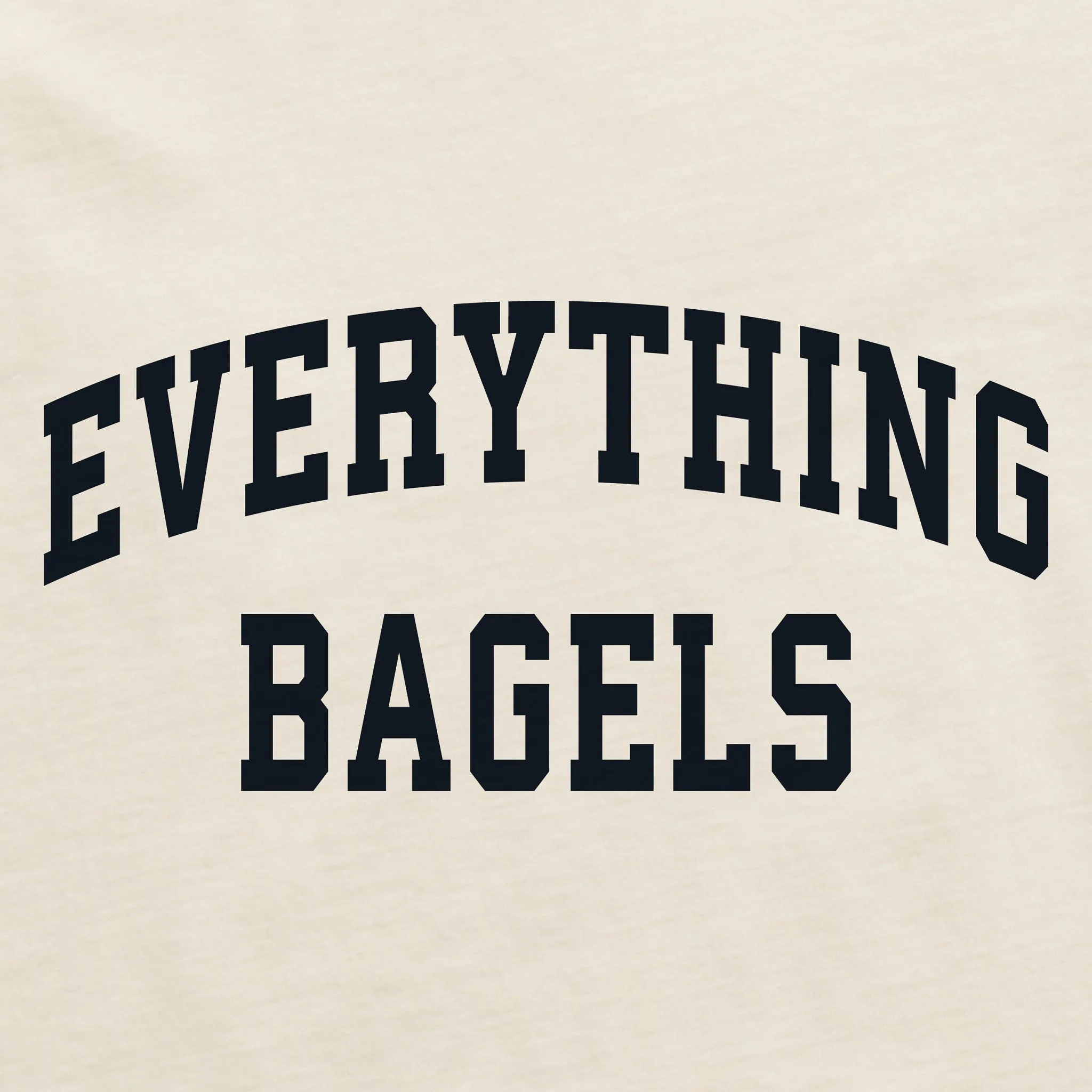 Men's Everything Bagels Arch Short Sleeve Crusher Tee sold by Life is Good product image thumbnail 2
