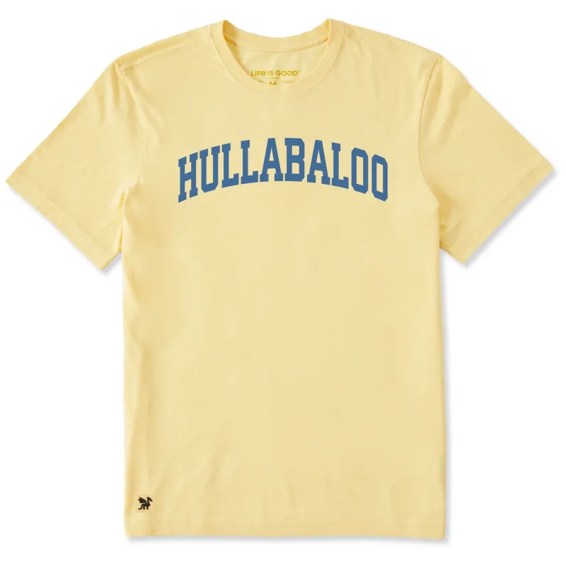 Men's Hullabaloo Arch Short Sleeve Crusher Tee sold by Life is Good
