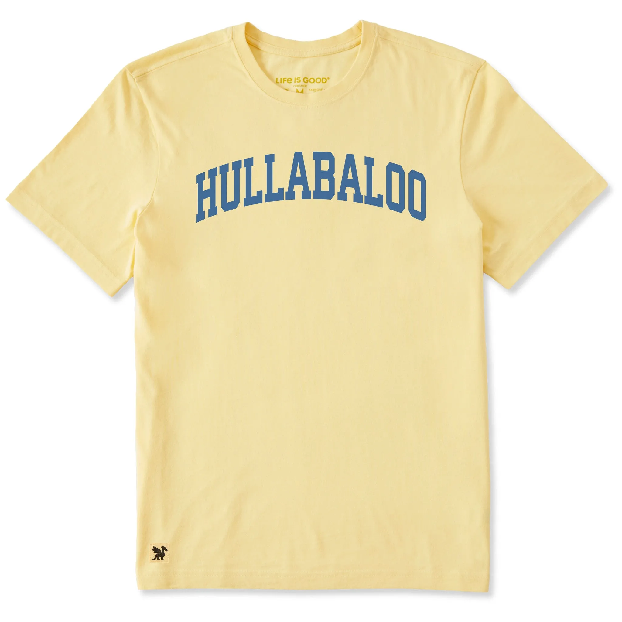 Men's Hullabaloo Arch Short Sleeve Crusher Tee sold by Life is Good