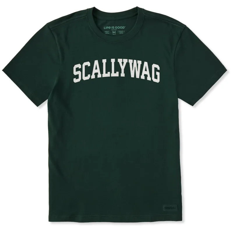 Men's Scallywag Arch Short Sleeve Crusher Tee sold by Life is Good