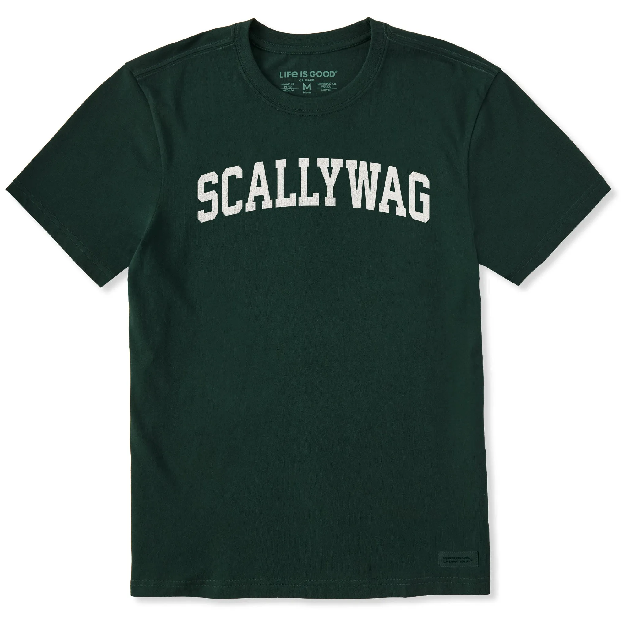 Men's Scallywag Arch Short Sleeve Crusher Tee sold by Life is Good