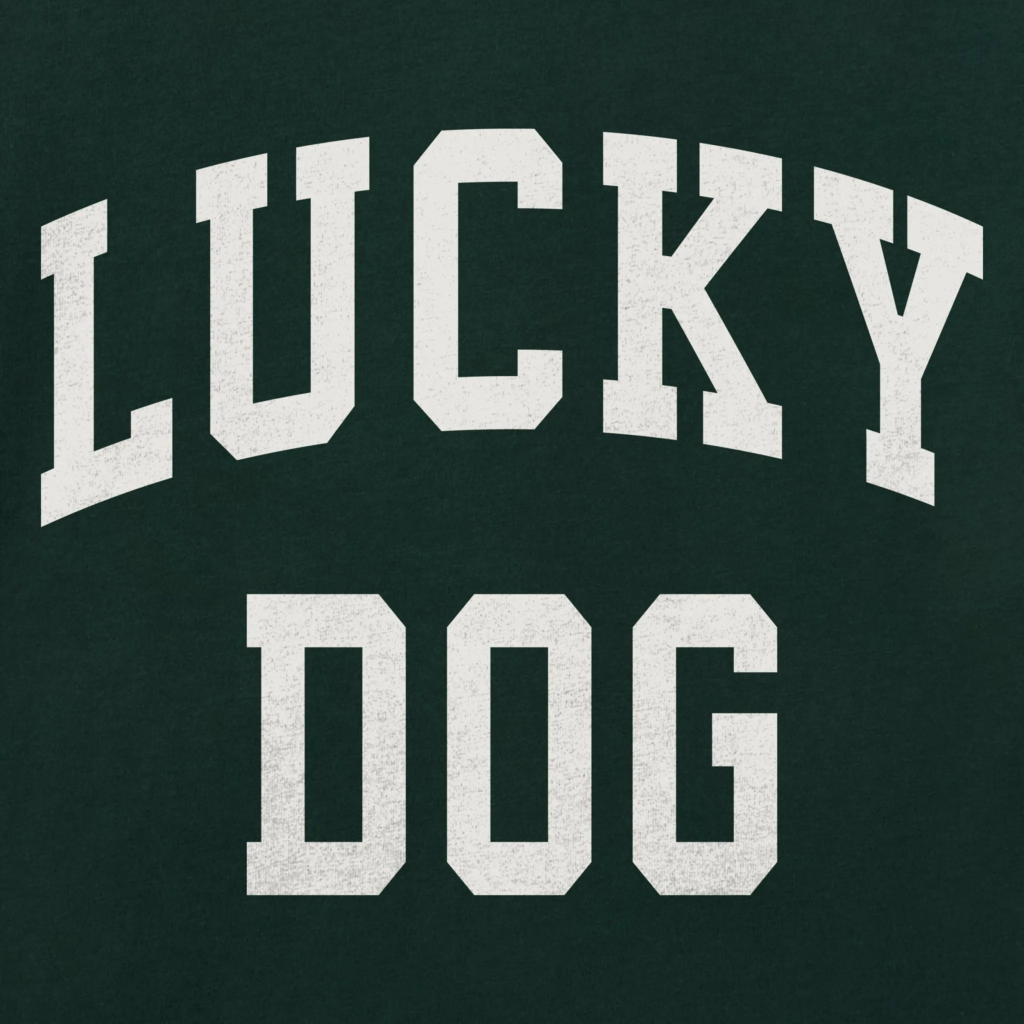 Men's Lucky Dog Arch Short Sleeve Crusher Tee sold by Life is Good product image thumbnail 2