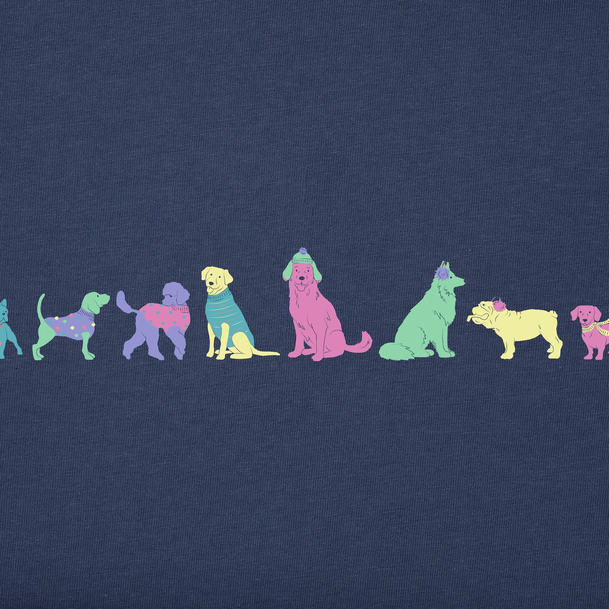 Women's Must Like Dogs Short Sleeve Crusher Tee sold by Life is Good product image thumbnail 2