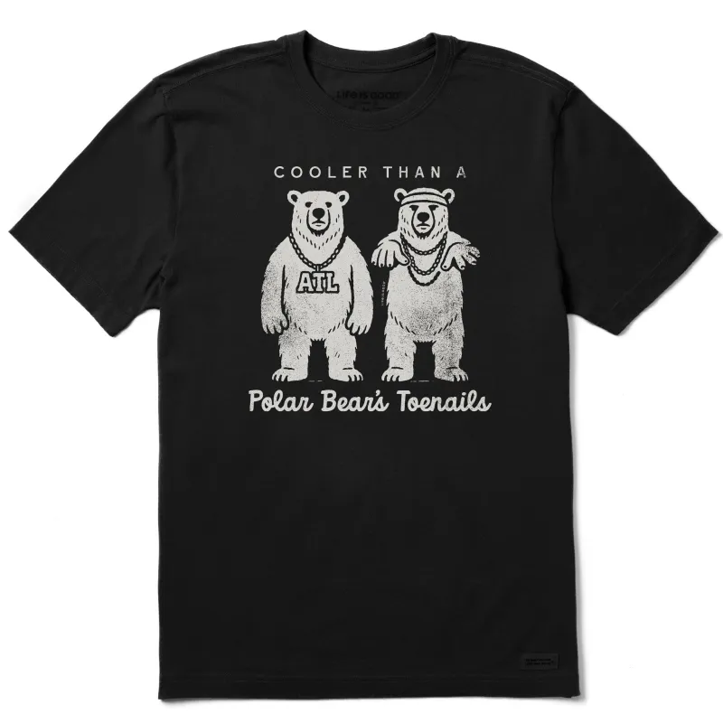 Men's Polar Bear's Toenails Short Sleeve Crusher Tee sold by Life is Good