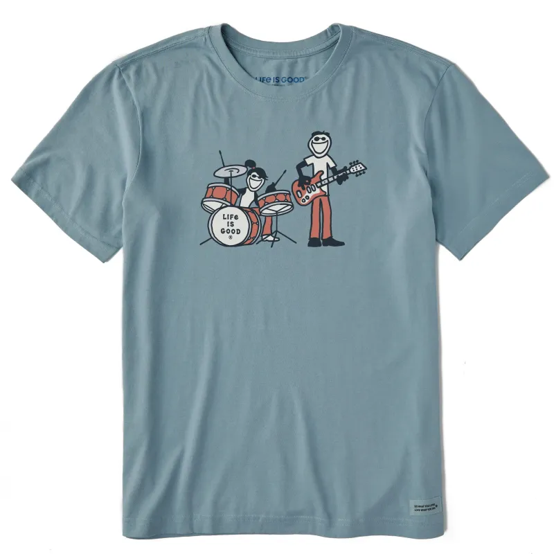 Men's Jake Duo Short Sleeve Crusher Tee sold by Life is Good