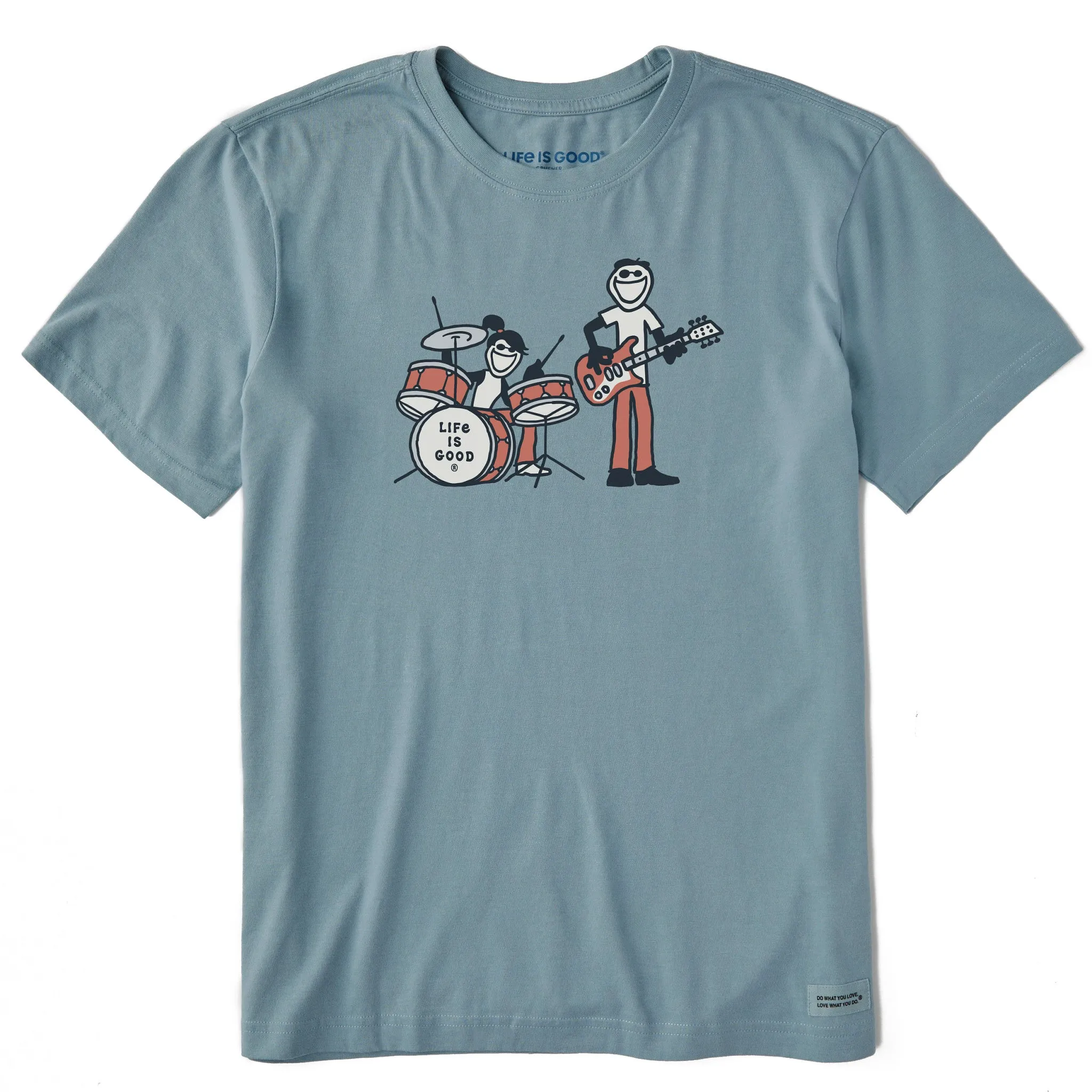 Men's Jake Duo Short Sleeve Crusher Tee sold by Life is Good