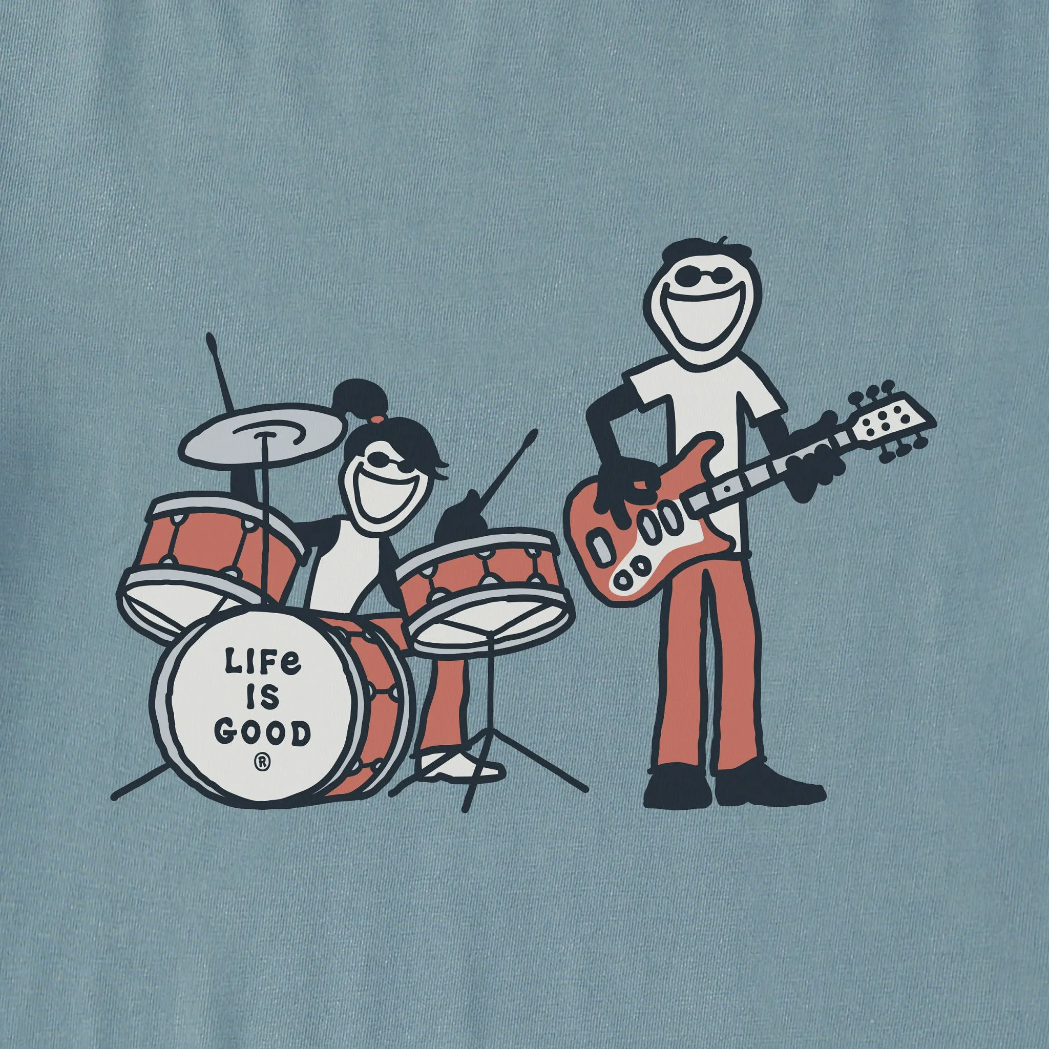 Men's Jake Duo Short Sleeve Crusher Tee sold by Life is Good product image thumbnail 2