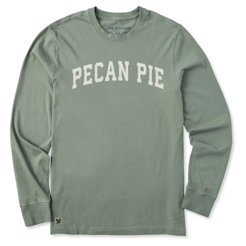 Men's Pecan Pie Arch Long Sleeve Crusher Tee sold by Life is Good