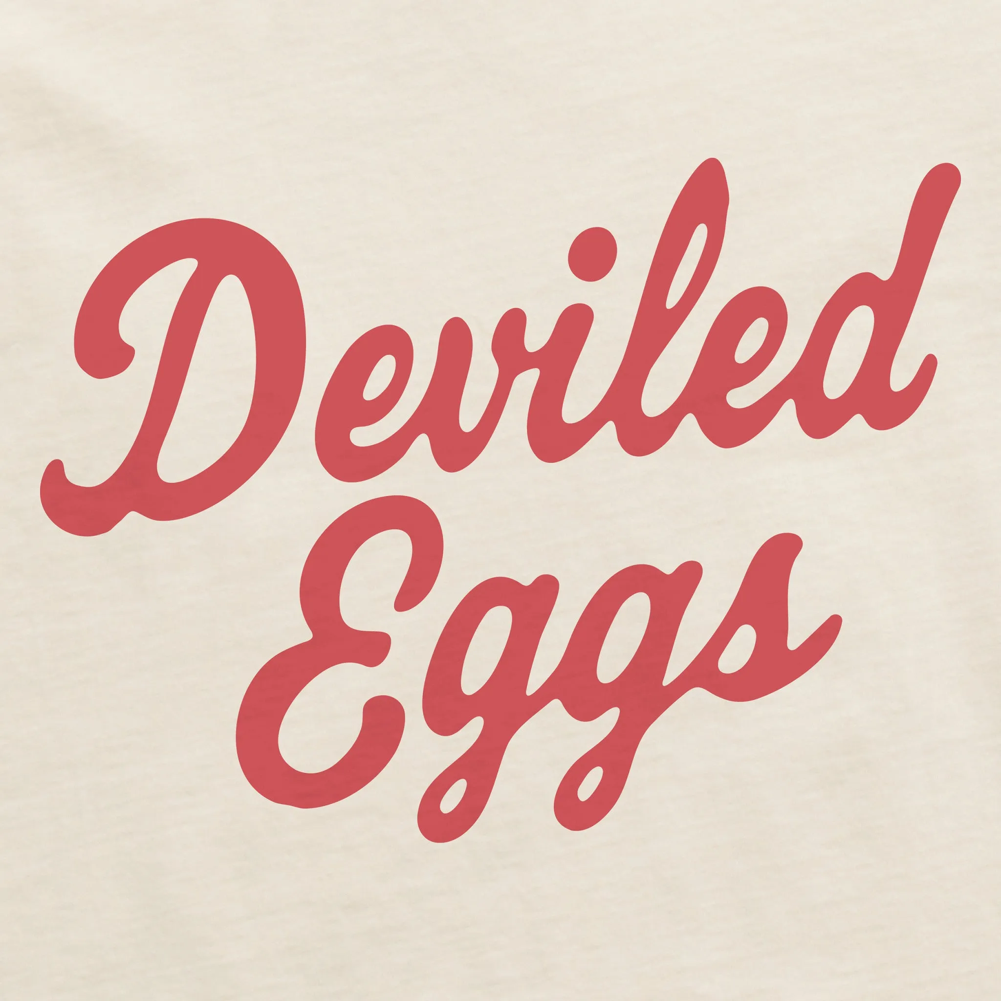 Women's Deviled Eggs Script Short Sleeve Crusher Boxy Tee sold by Life is Good product image thumbnail 2