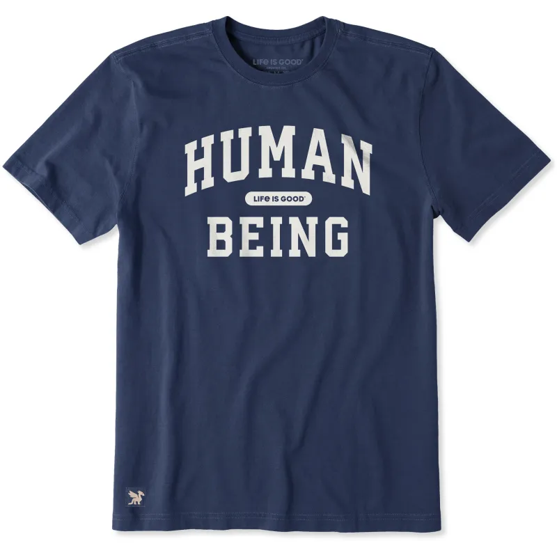 Men's A Human Being Arch Short Sleeve Crusher Tee sold by Life is Good