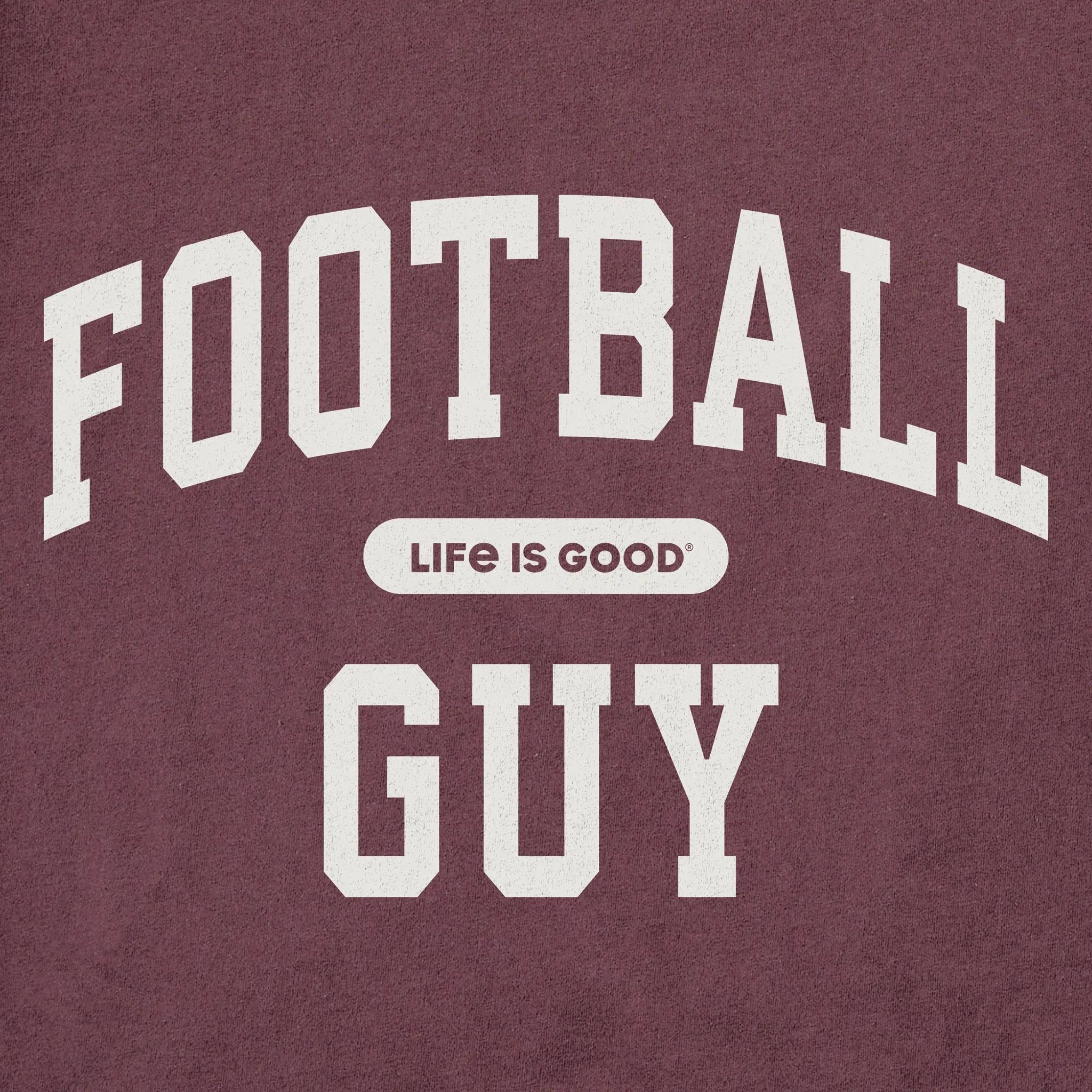 Men's Football Guy Arch Short Sleeve Crusher Tee sold by Life is Good product image thumbnail 2