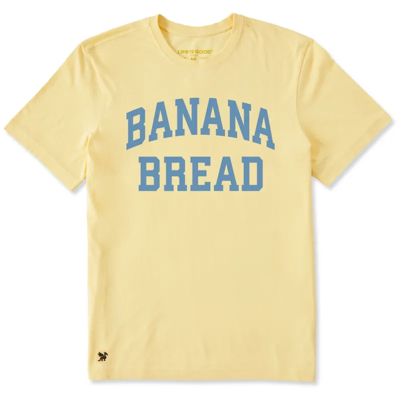 Men's Banana Bread Arch Short Sleeve Crusher Tee sold by Life is Good
