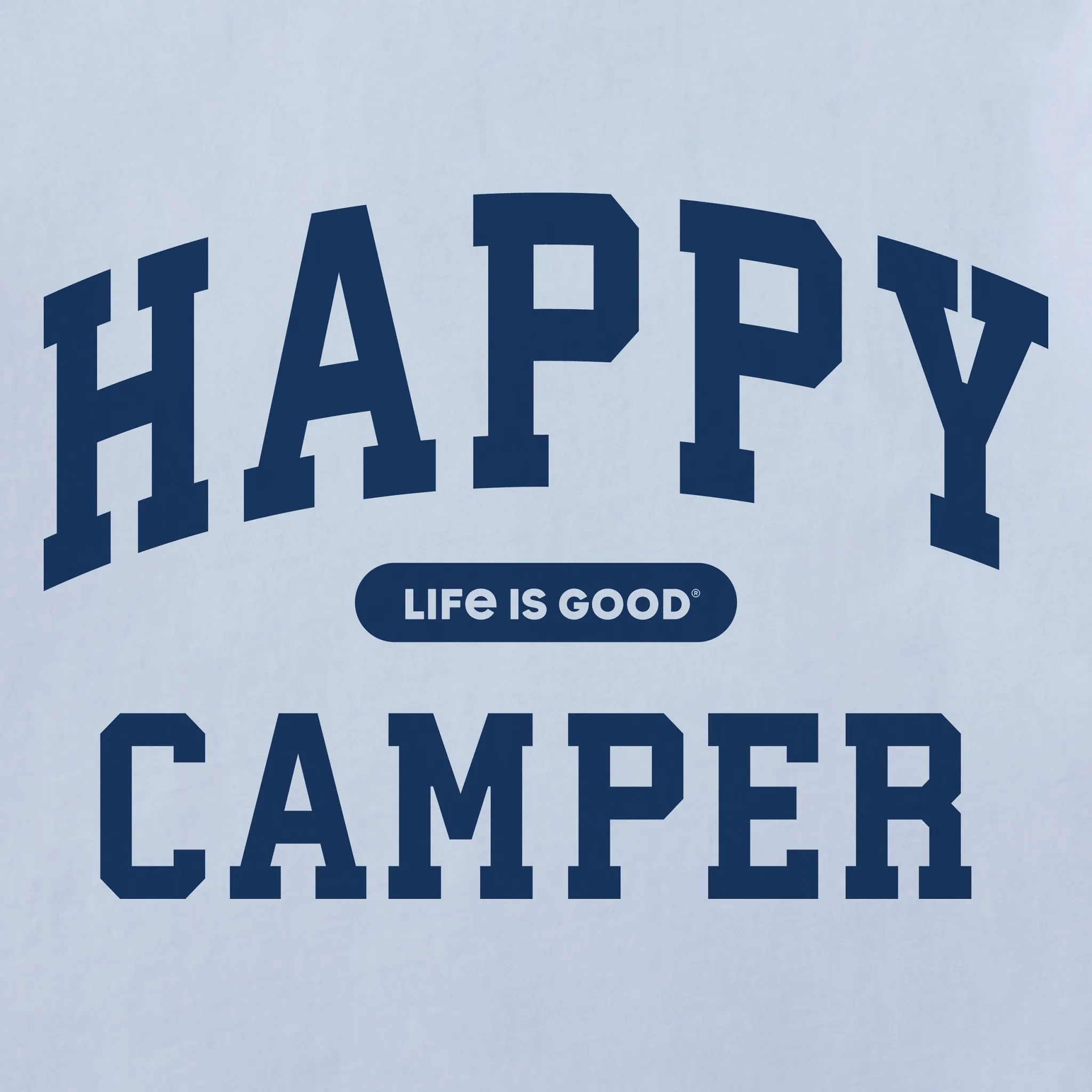 Women's Happy Camper Arch Short Sleeve Crusher Boxy Tee sold by Life is Good product image thumbnail 2