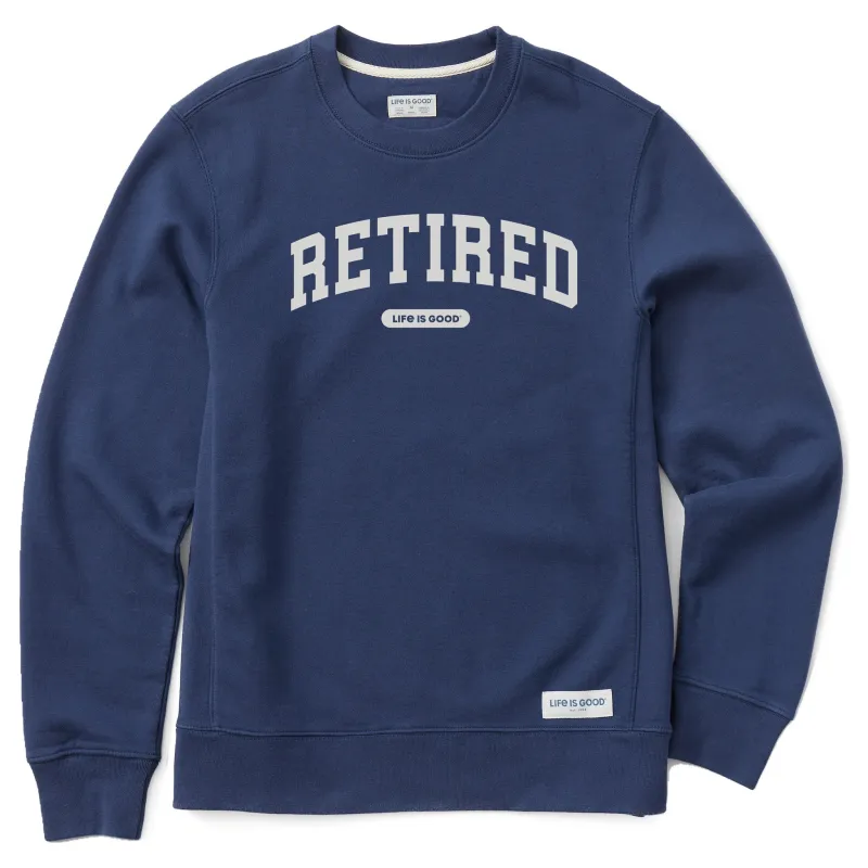 Men's Retired Arch Simply True Fleece Crew sold by Life is Good