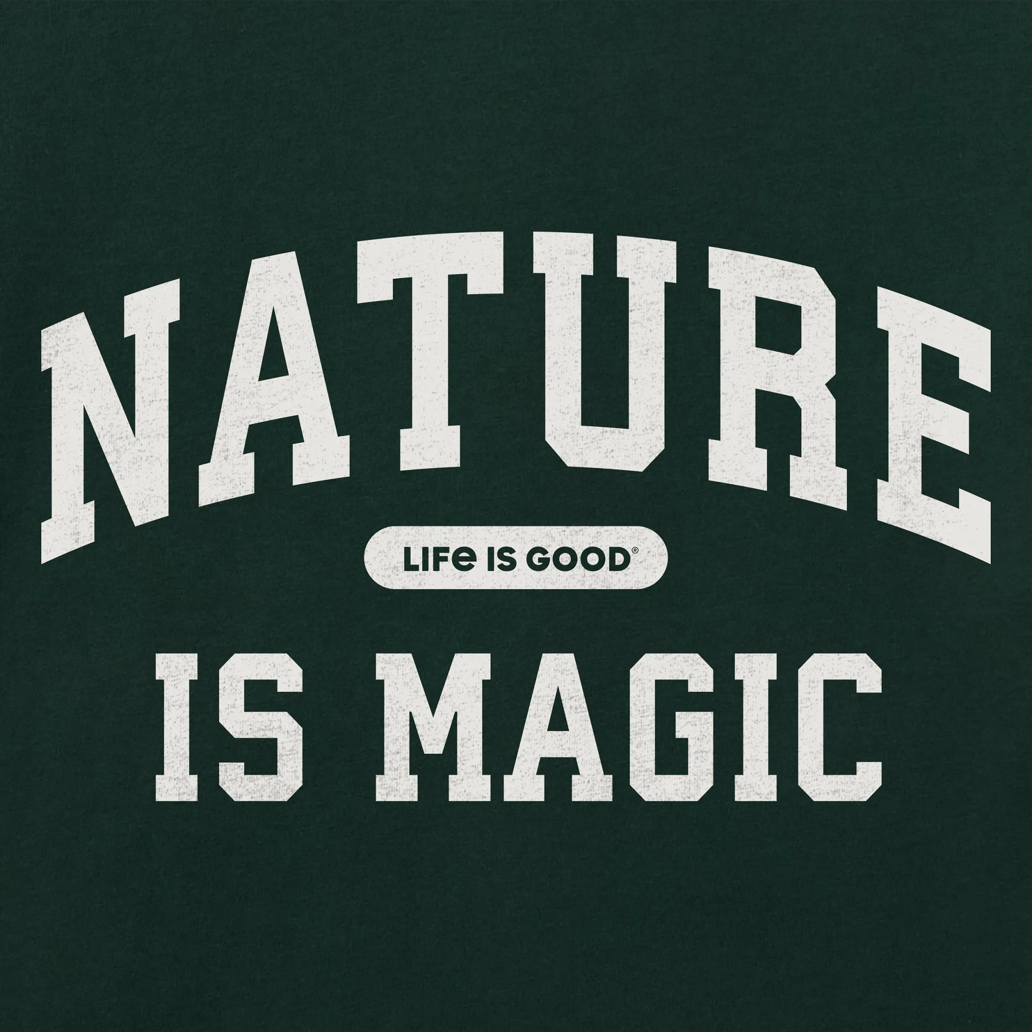 Men's Nature is Magic Arch Short Sleeve Crusher Tee sold by Life is Good product image thumbnail 2