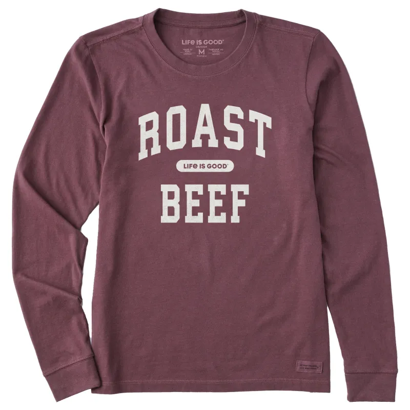Women's Roast Beef Arch Long Sleeve Crusher Tee sold by Life is Good