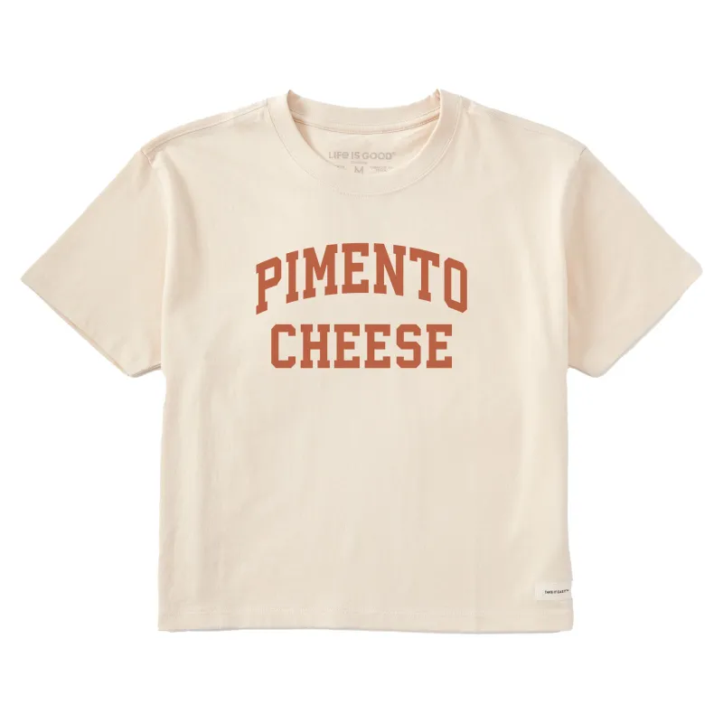 Women's Pimento Arch Short Sleeve Crusher Boxy Tee made by Life is Good