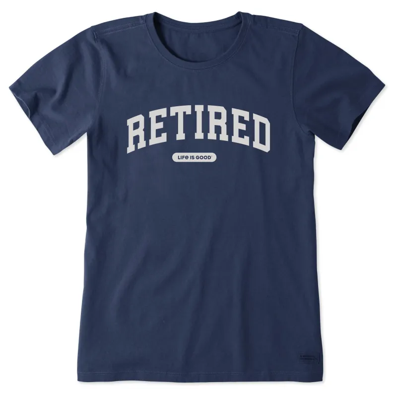 Women's Retired Arch Short Sleeve Crusher Tee sold by Life is Good