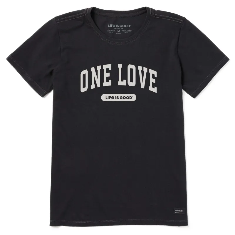 Women's One Love Arch Short Sleeve Crusher Tee sold by Life is Good