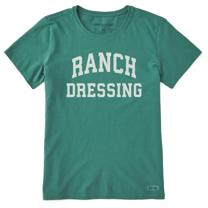 Women's Ranch Dressing Arch Short Sleeve Crusher Tee sold by Life is Good