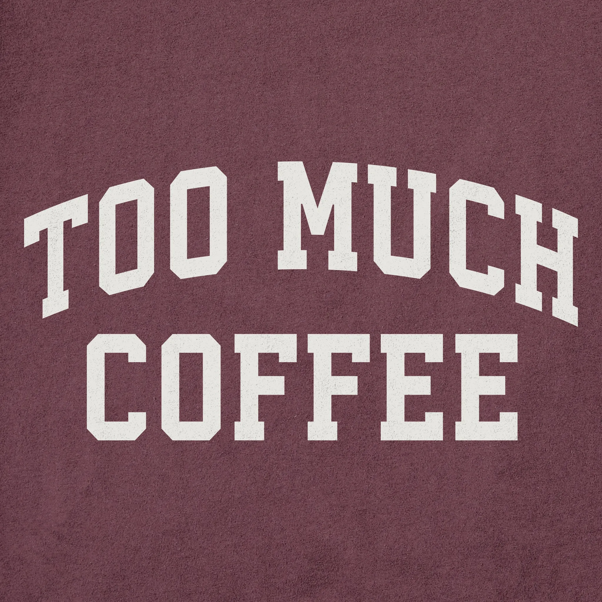 Men's Too Much Coffee Arch Long Sleeve Crusher Tee sold by Life is Good product image thumbnail 2