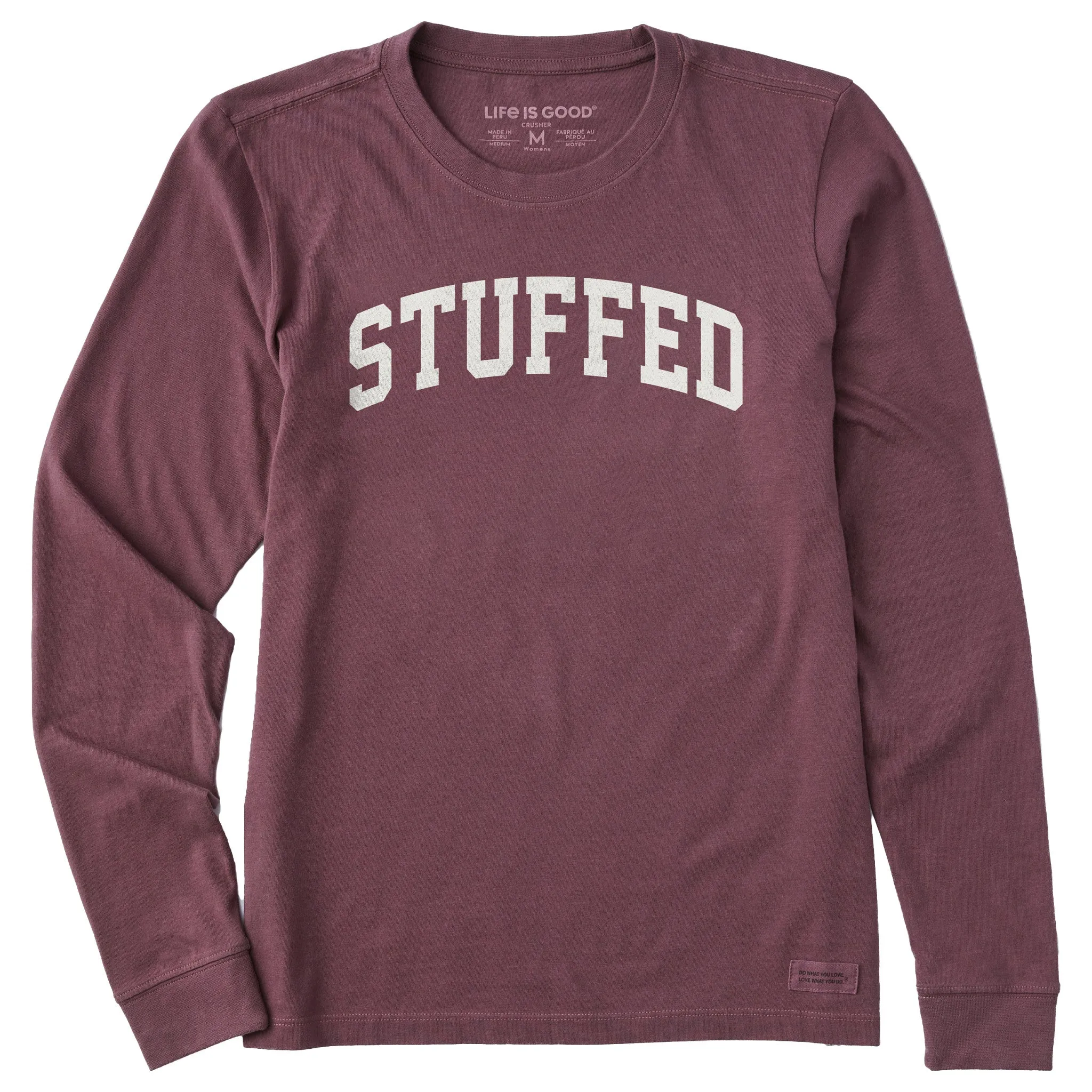 Women's Stuffed Arch Long Sleeve Crusher Tee sold by Life is Good