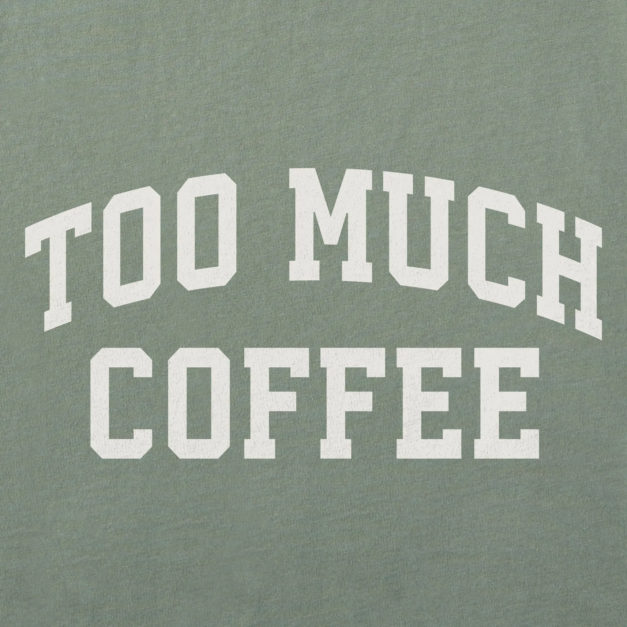 Women's Too Much Coffee Arch Short Sleeve Crusher Boxy Tee sold by Life is Good product image thumbnail 2
