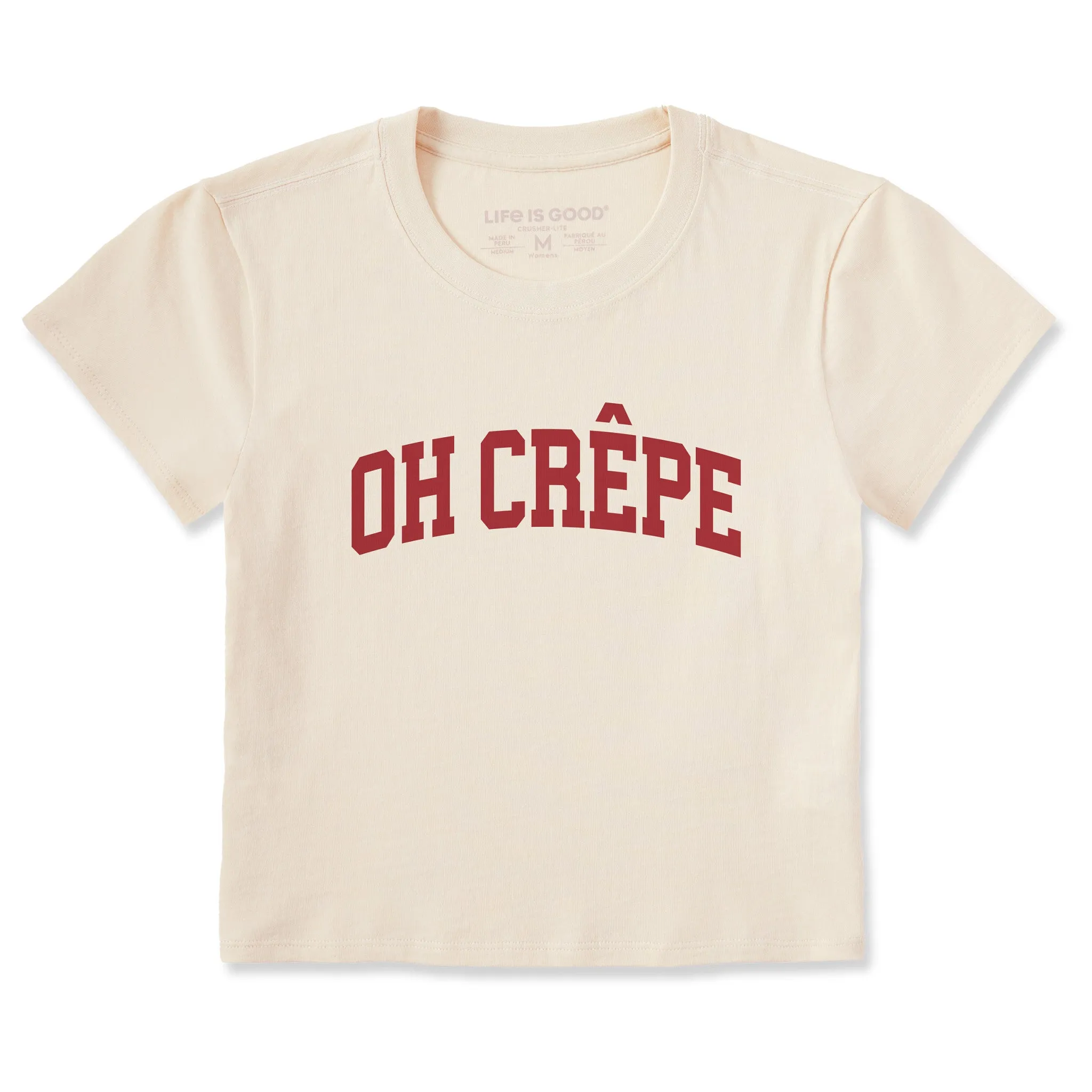 Women's Oh Crepe Arch Crusher-LITE Shrunken Tee sold by Life is Good